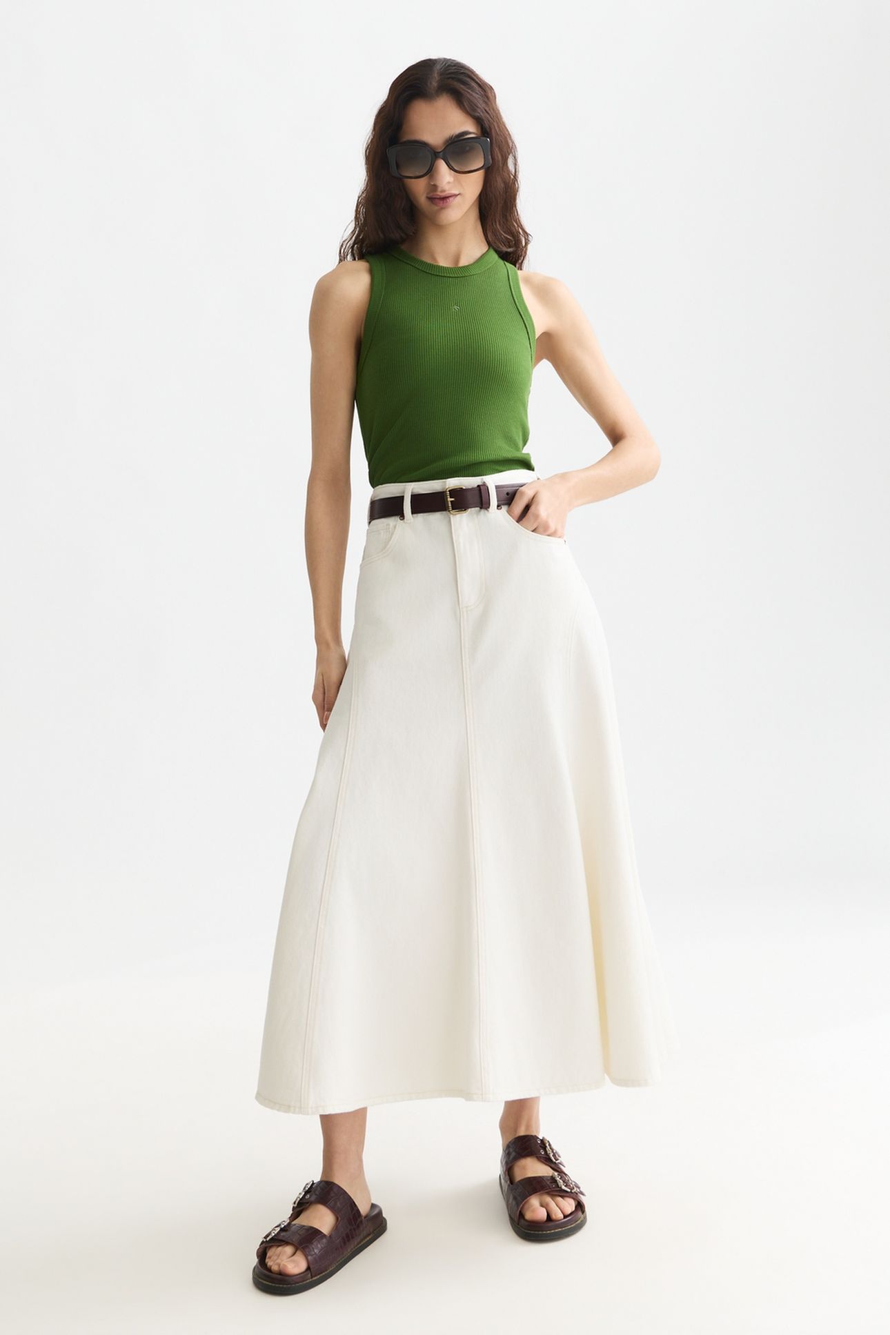 RIB RACER TANK GARDEN GREEN 3