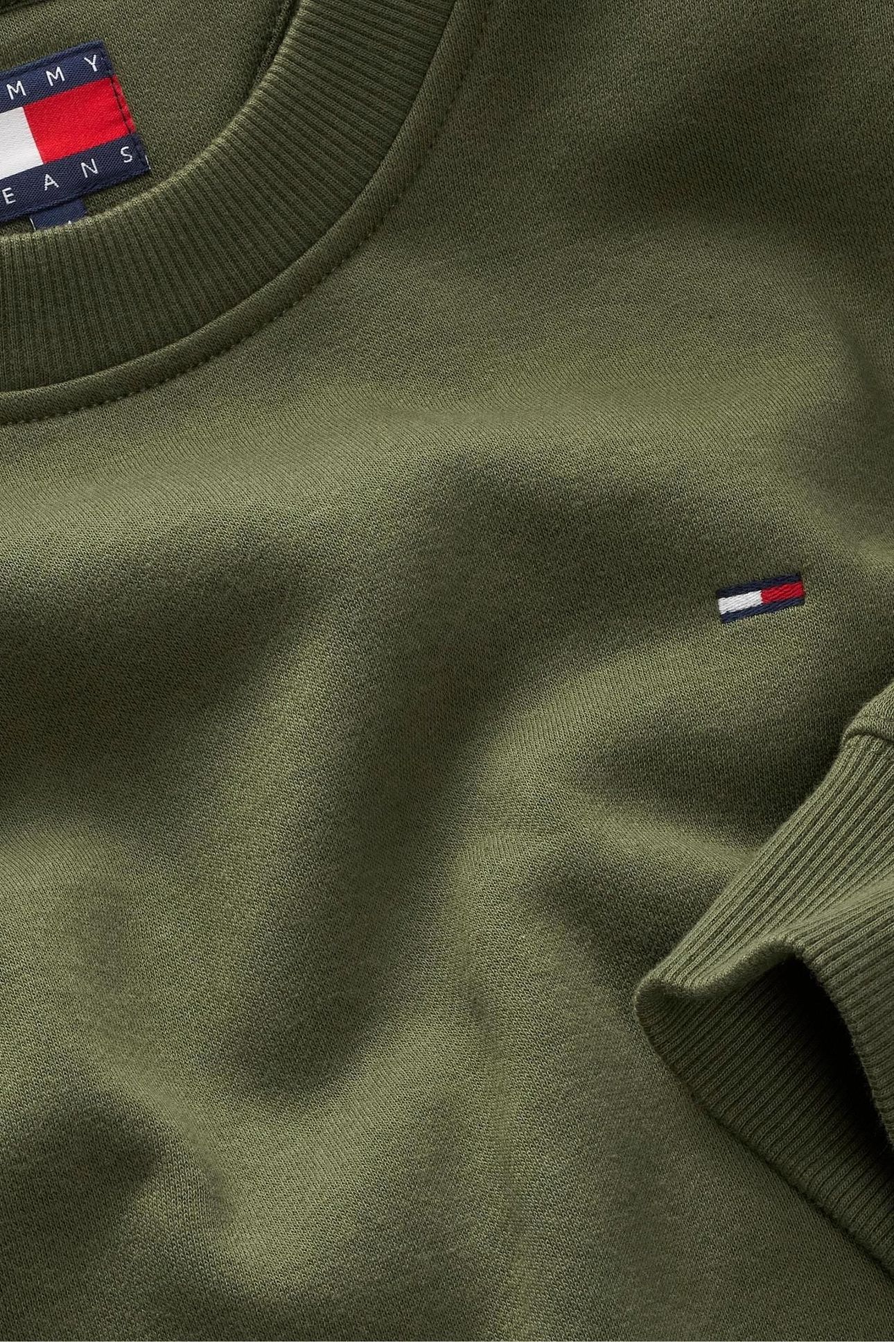 TJM REG FLAG CREW DARK GREENERY 4
