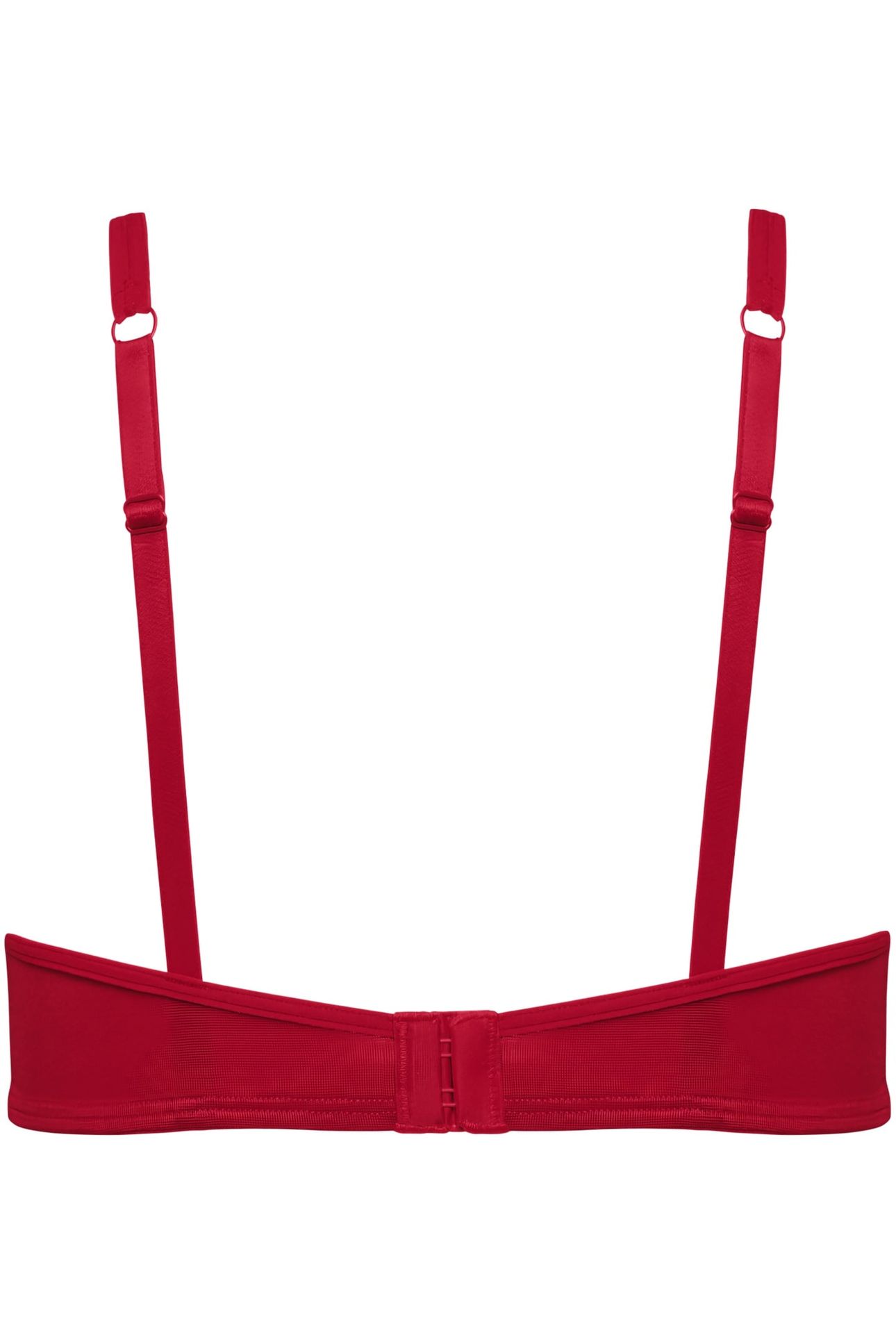 THE ART OF LOVE RED HEART PLUNGE BALCONY BRA 4