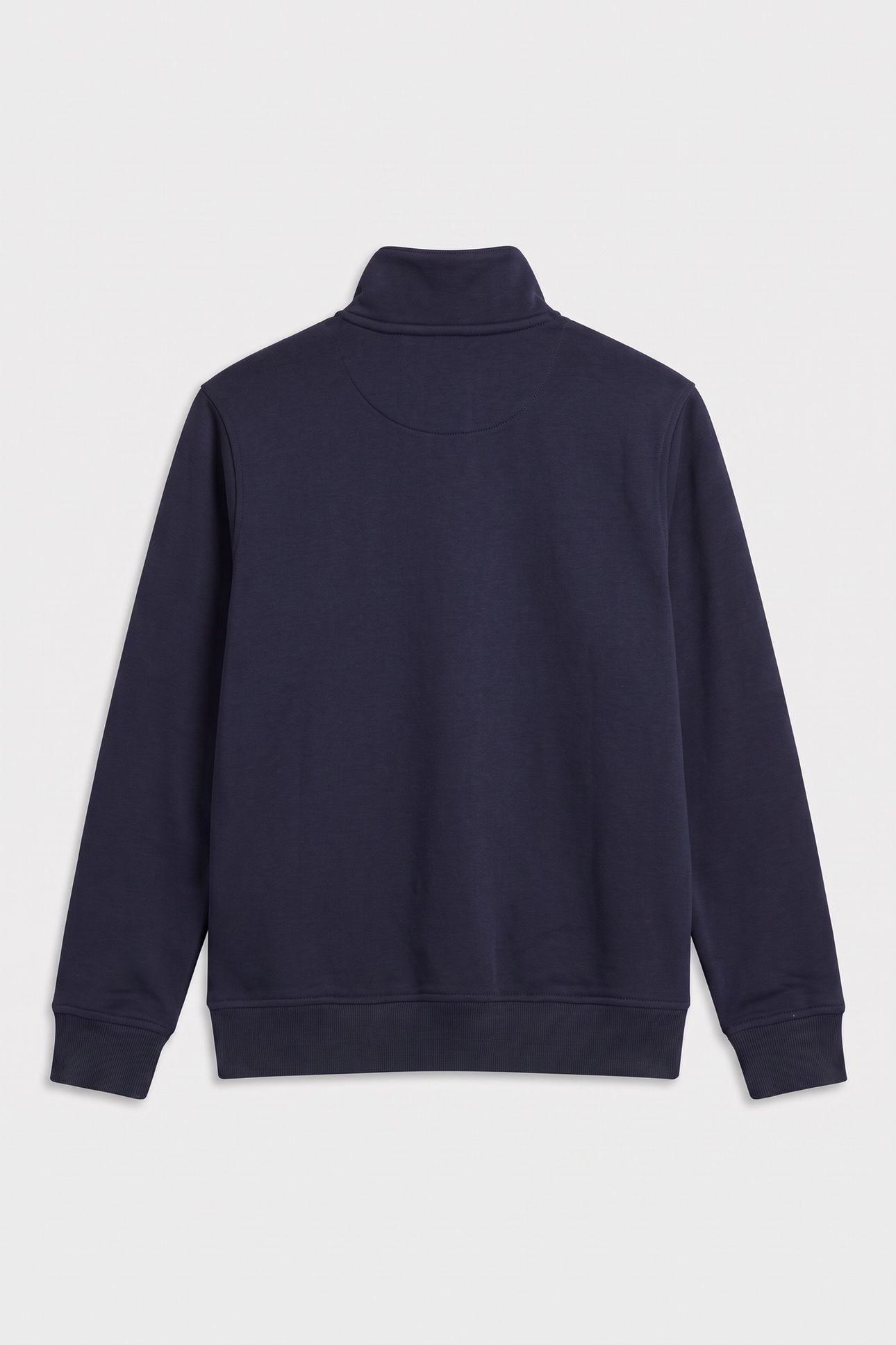 TEEN UNISEX SHIELD HALF ZIP SWEATSHIRT EVENING BLUE 3