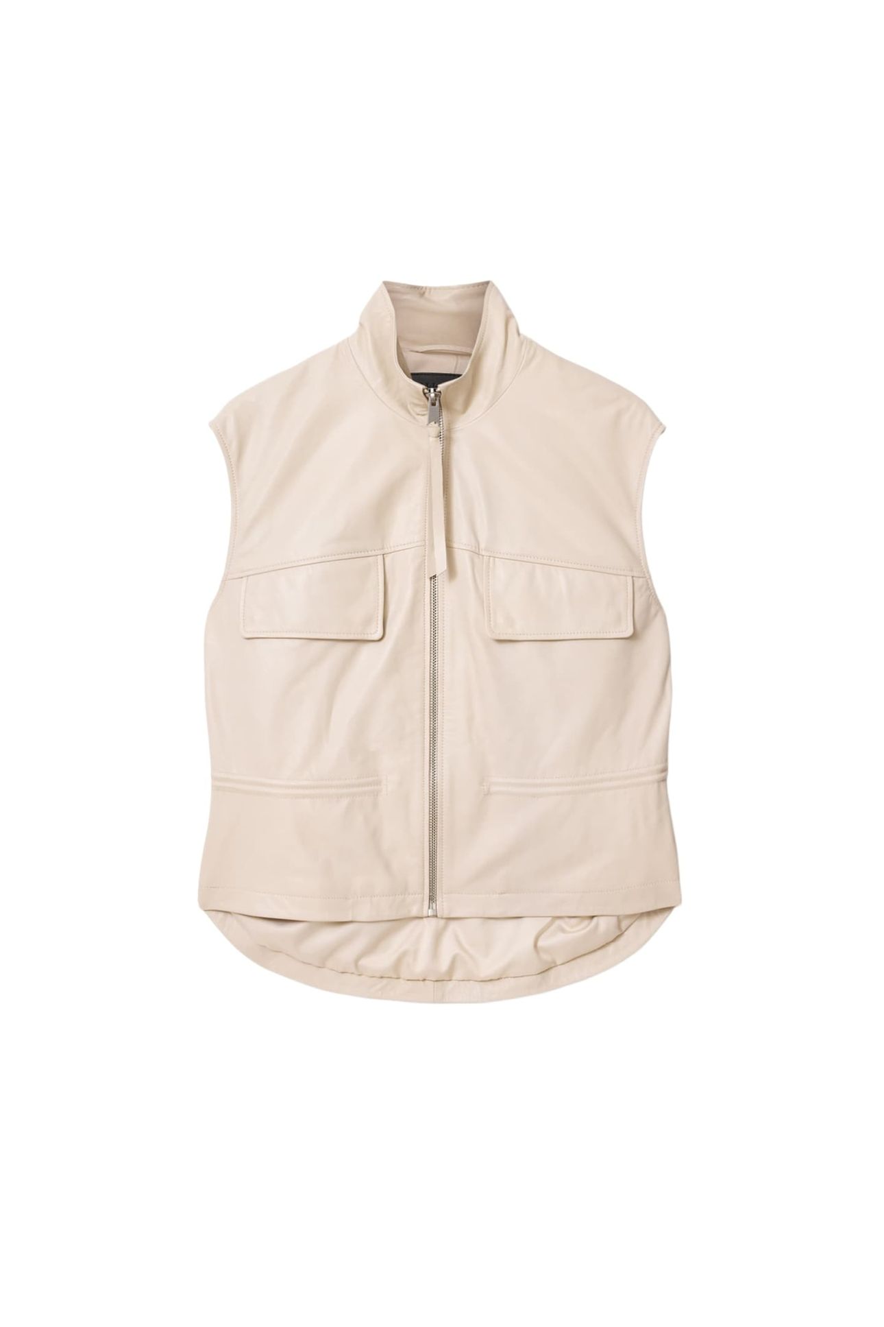 FLOR GILET ANTIQUE WHITE 4