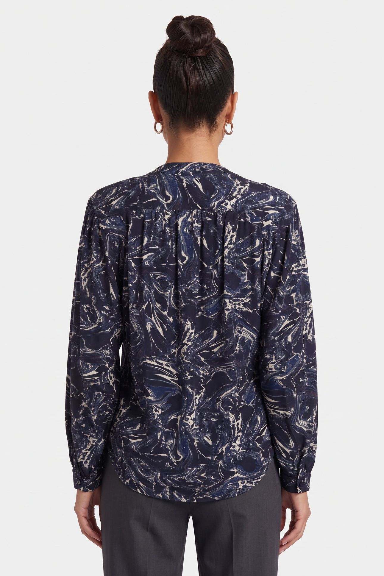 TIPHAINE BLOUSE MIDNIGHT 2