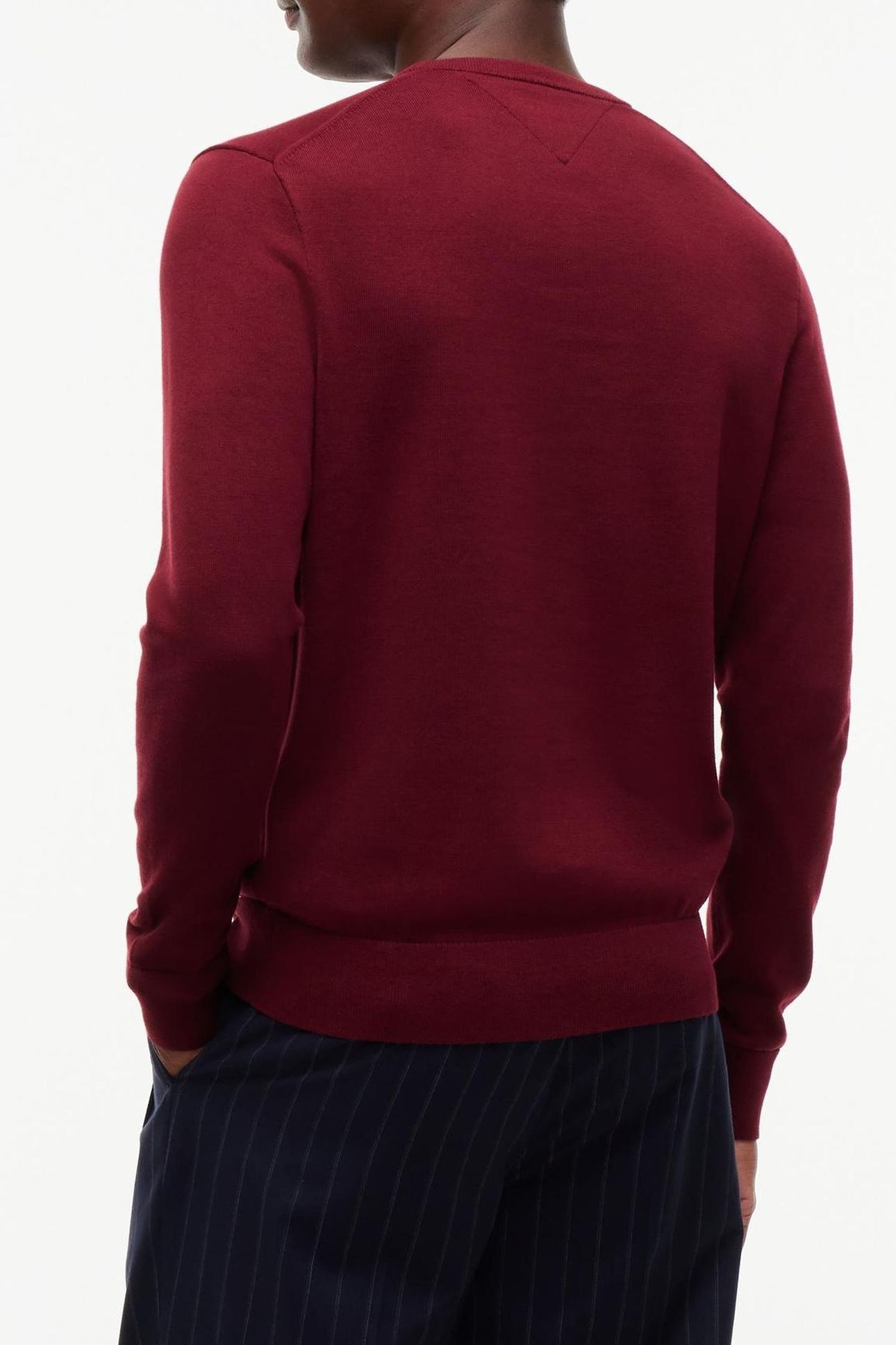 ESSENTIAL SEASONAL COTTON SWEATER PURPLE 2