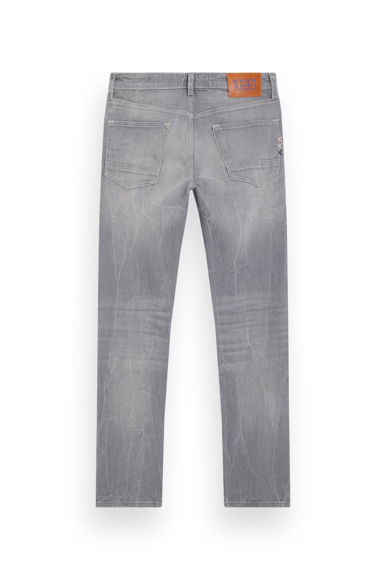 CORE RALSTON REGULAR SLIM JEANS GREY SANDS MEDIUM GREY 10
