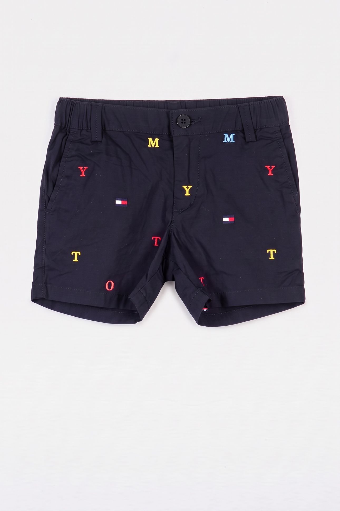 BOYS TMMY EMBR SHORTS DESERT SKY 2