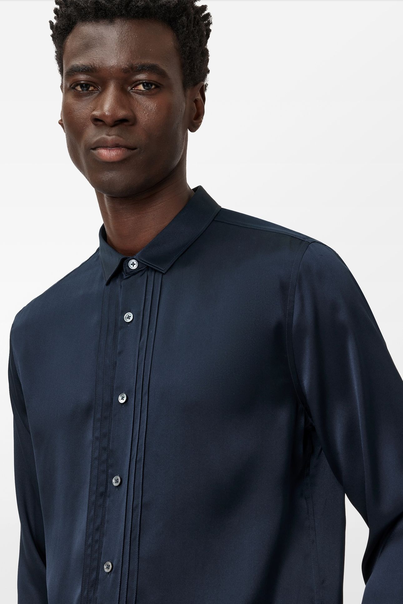 ALBANY SHIRT NAVY 3