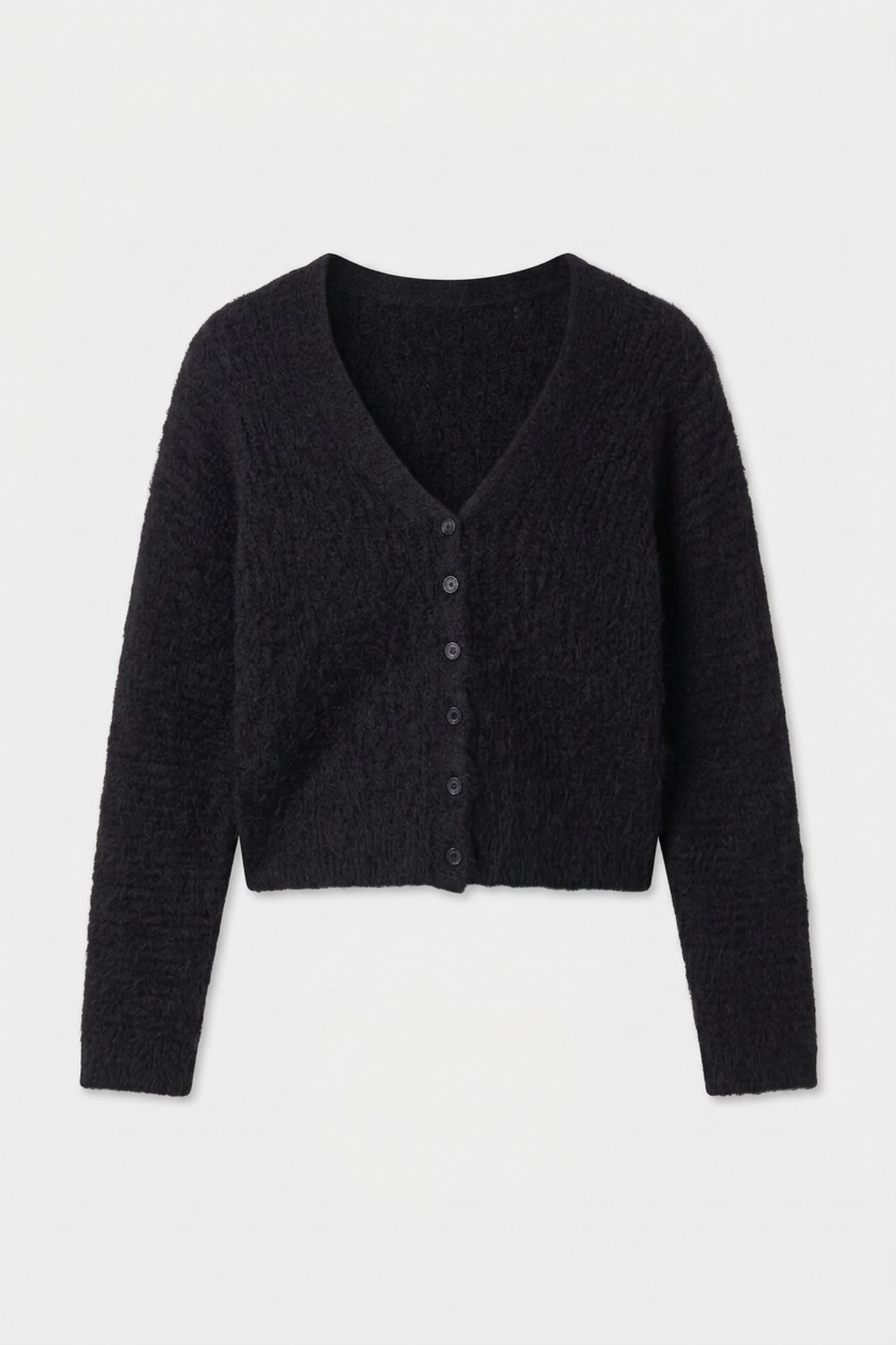 LONG SLEEVE BUTTON BLACK 3