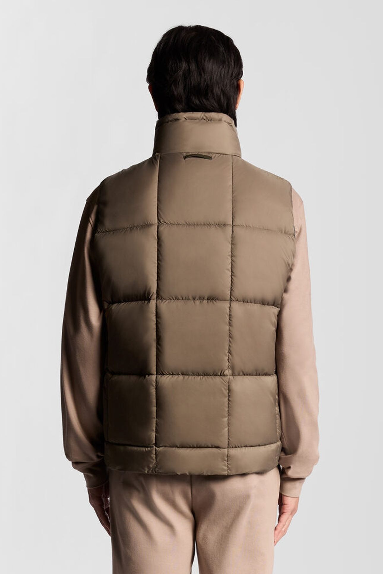 SQUARE WADDED COCOON GILET FALCON 2