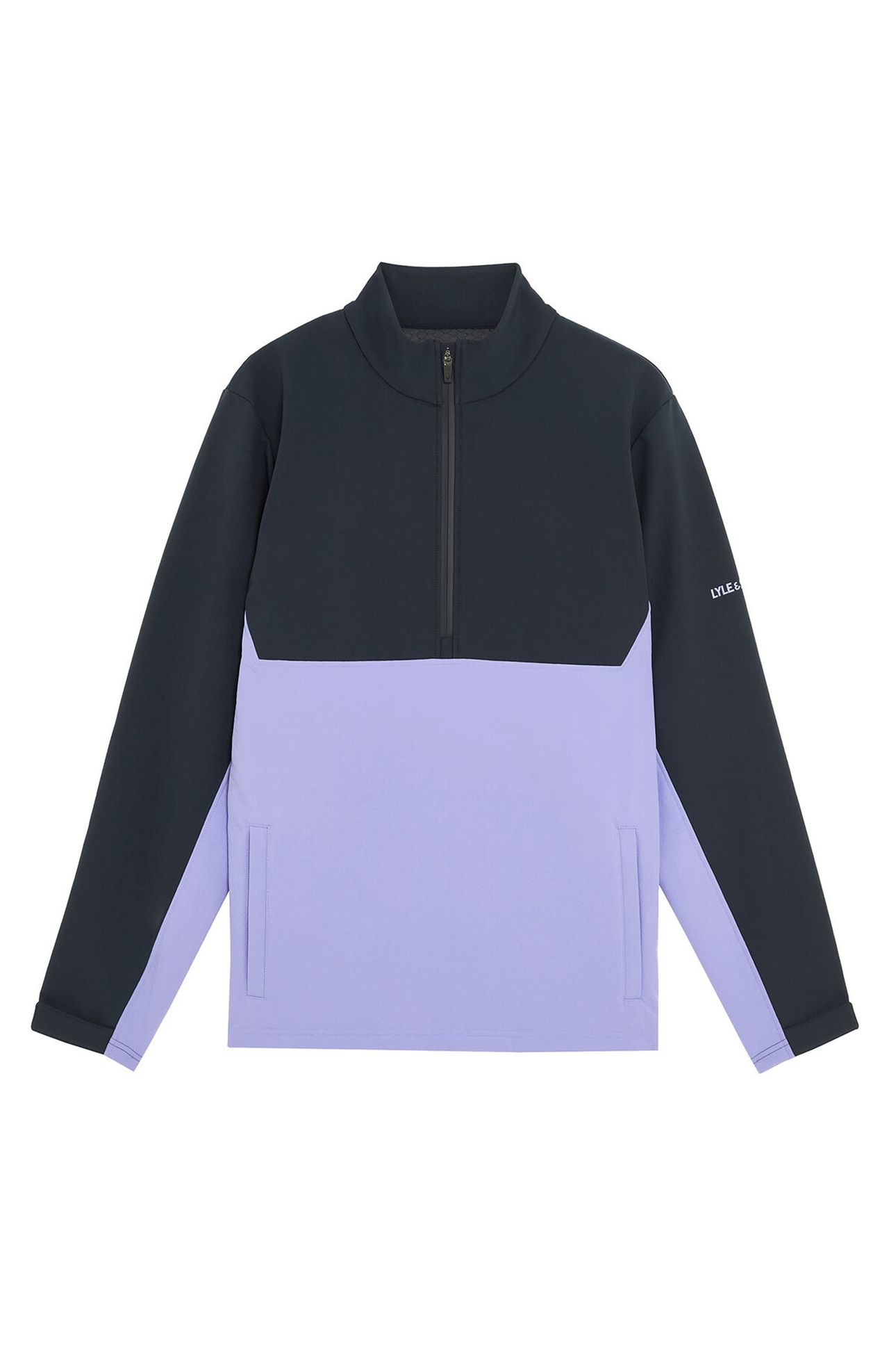 GOLF HALF ZIP WINDJAMMER JACKET MOONLIGHT/DARK NAVY 4