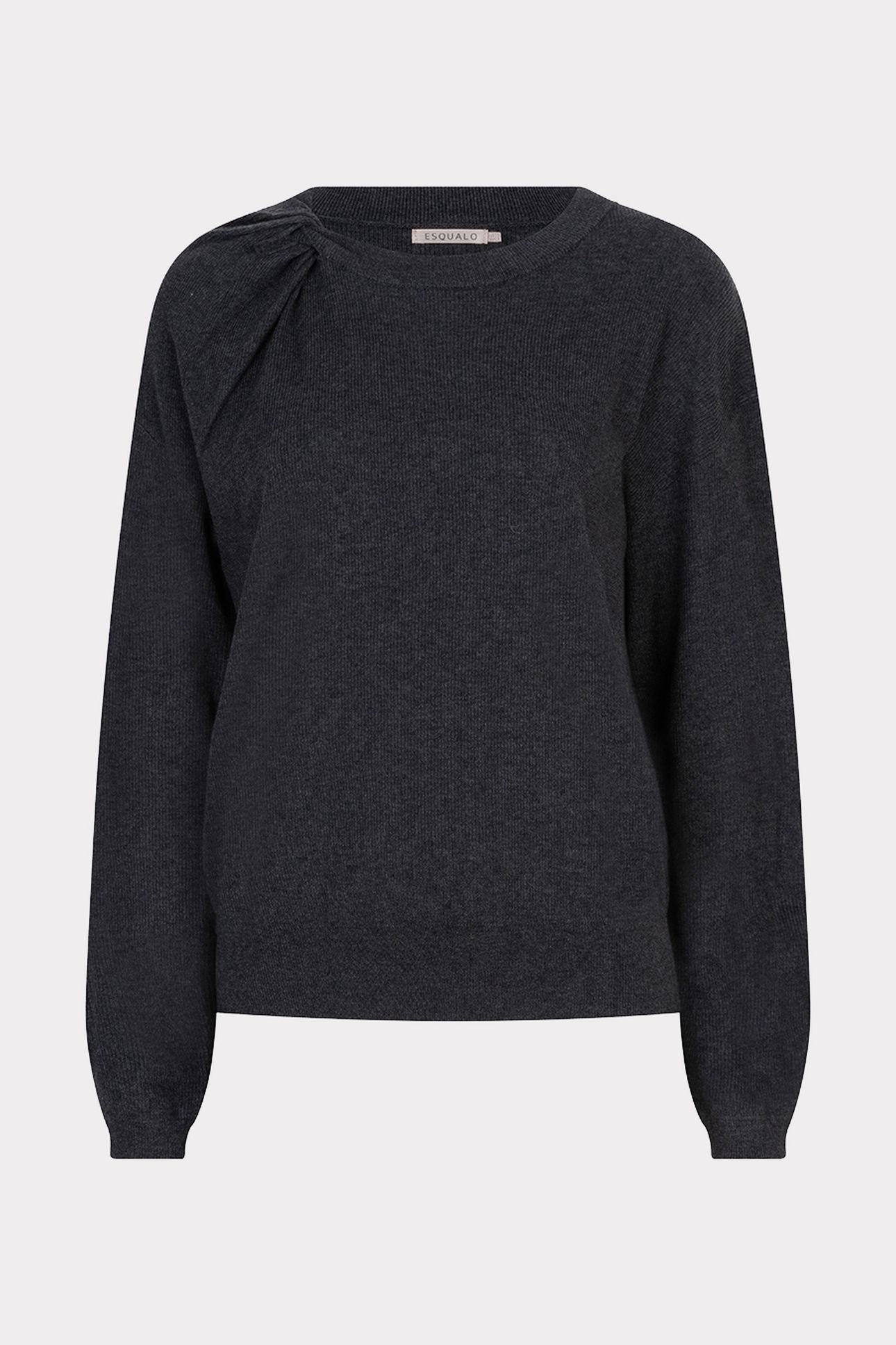 SWEATER L/SLVE TWIST ANTHRACITE 4