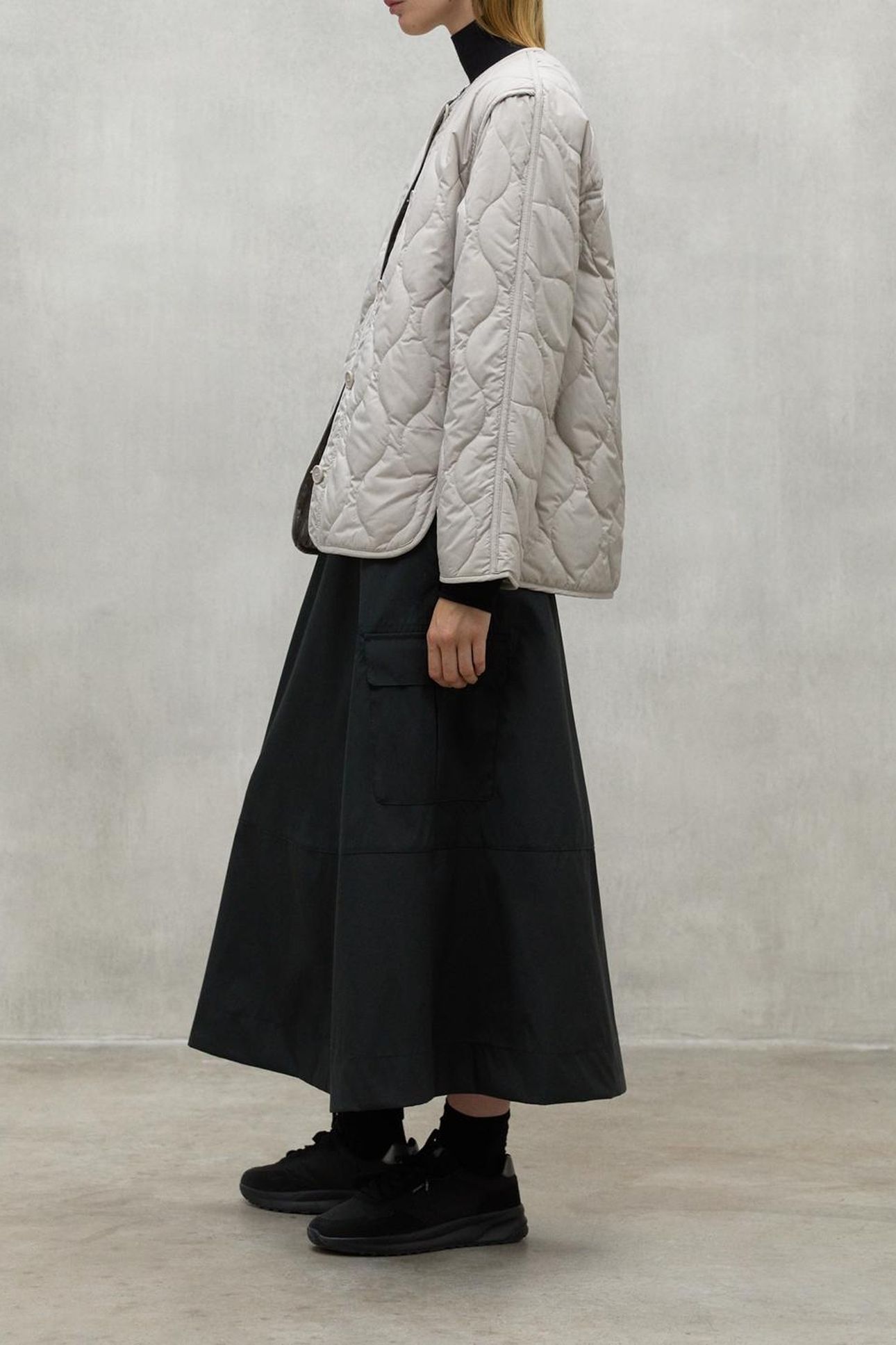 CALIALF JACKET WASHED STONE 5