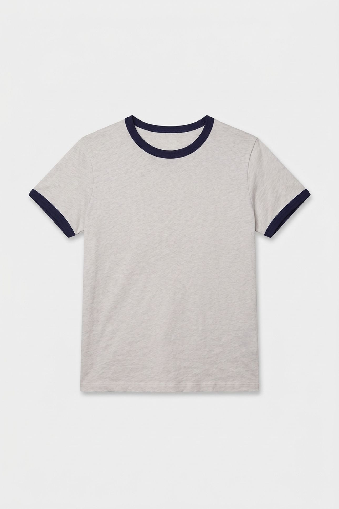 UNISEX T-SHIRT SHORT SLEEVE CONTRAST CHALK 5