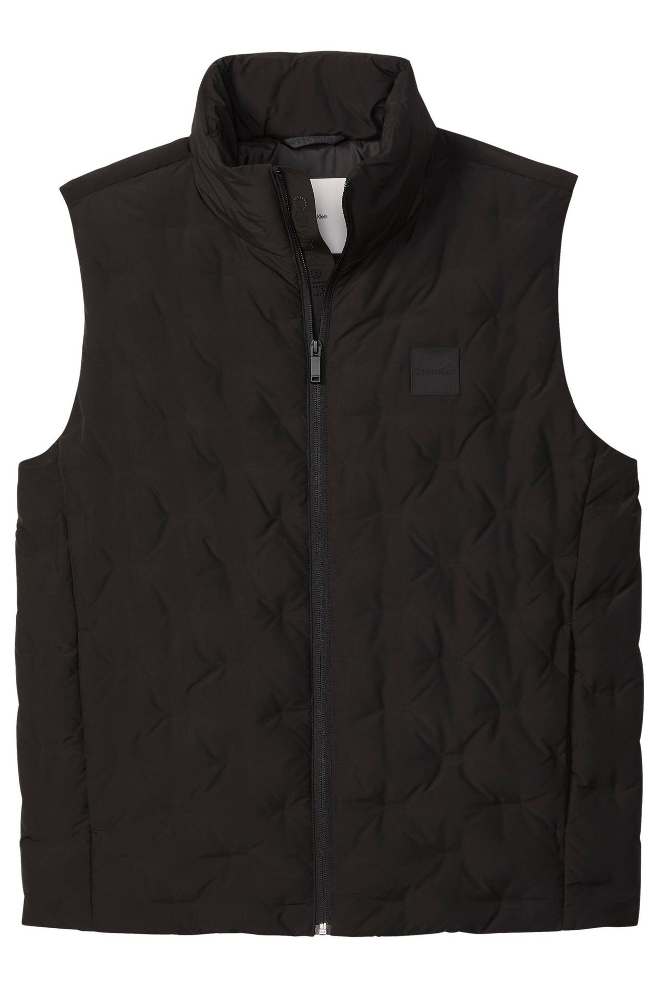 SLEEVELESS HEATSEAL QUILTED VEST BLACK 2