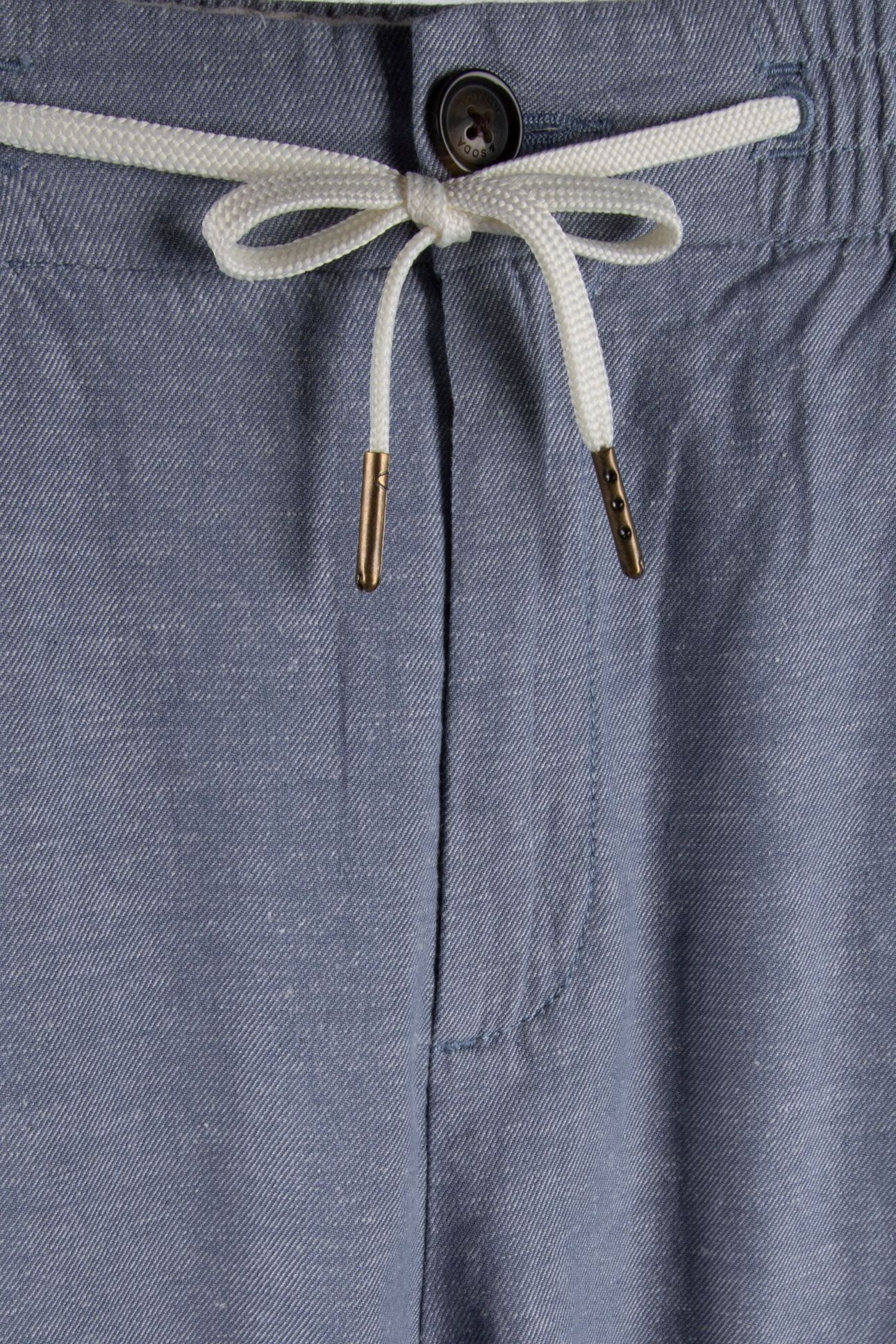 SEASONAL CORE WARREN COTTONLINEN TWILL JOGGER NAVY 4