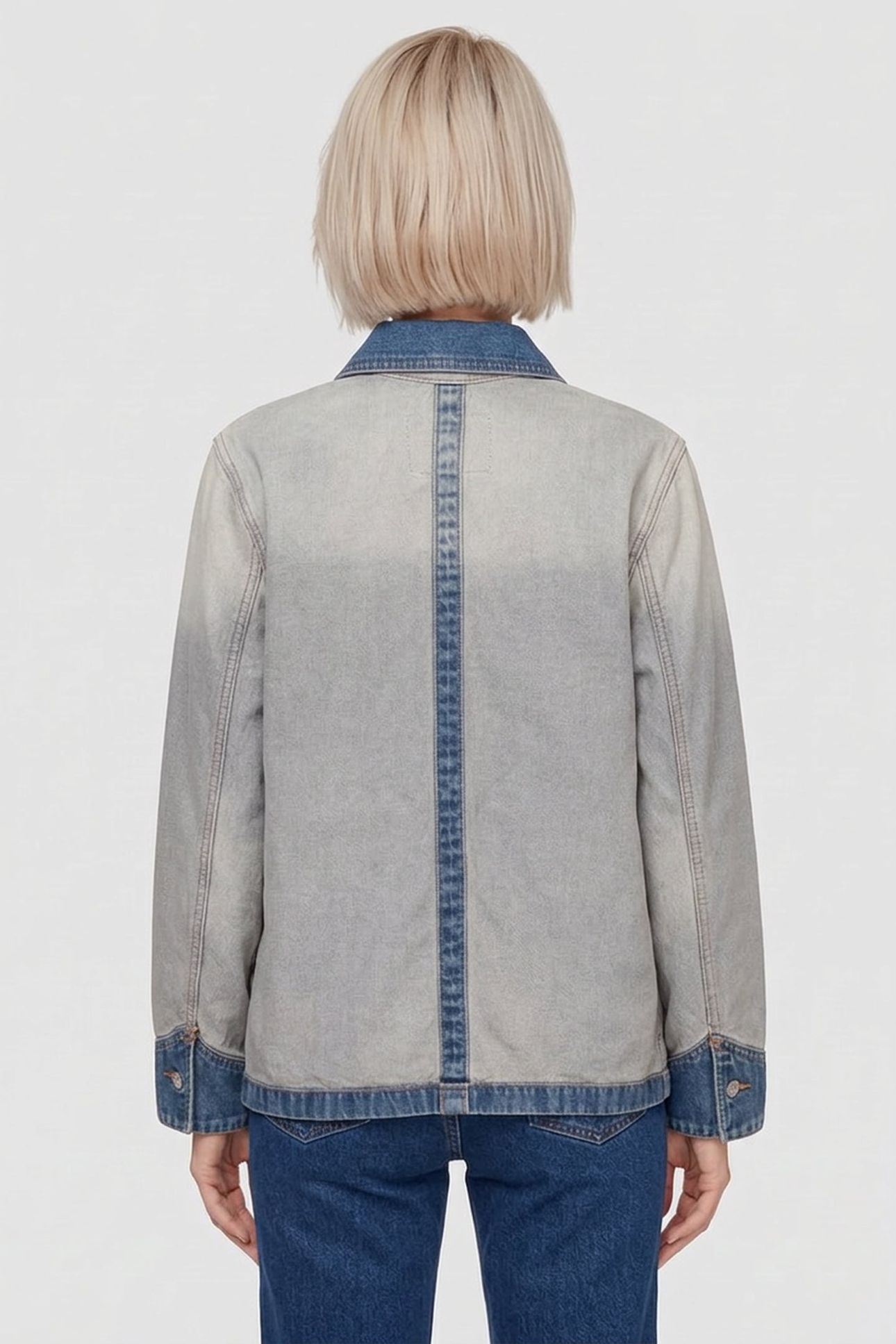 CHORE JACKET INSIDE INDIGO INSIDE OUT 2