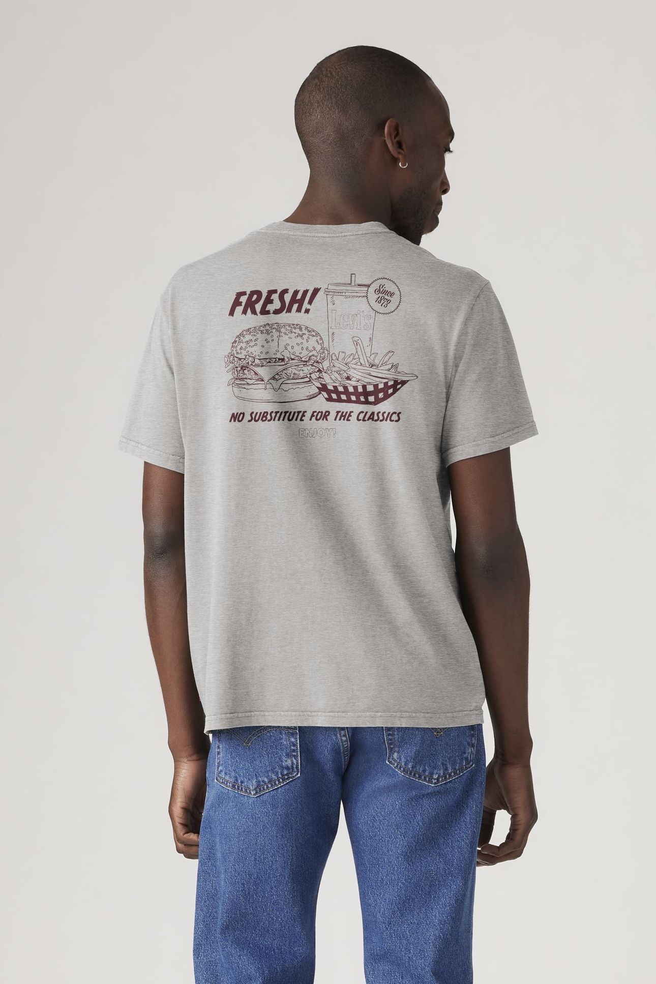 SS RELAXED FIT TEE LS FRESH MID TONE 3