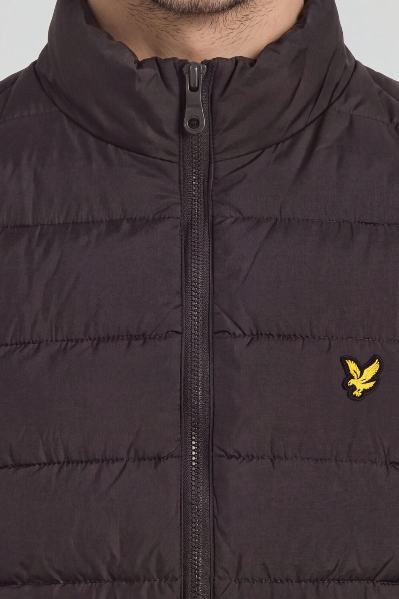 QUILTED PUFFER GILET SADDLE 5