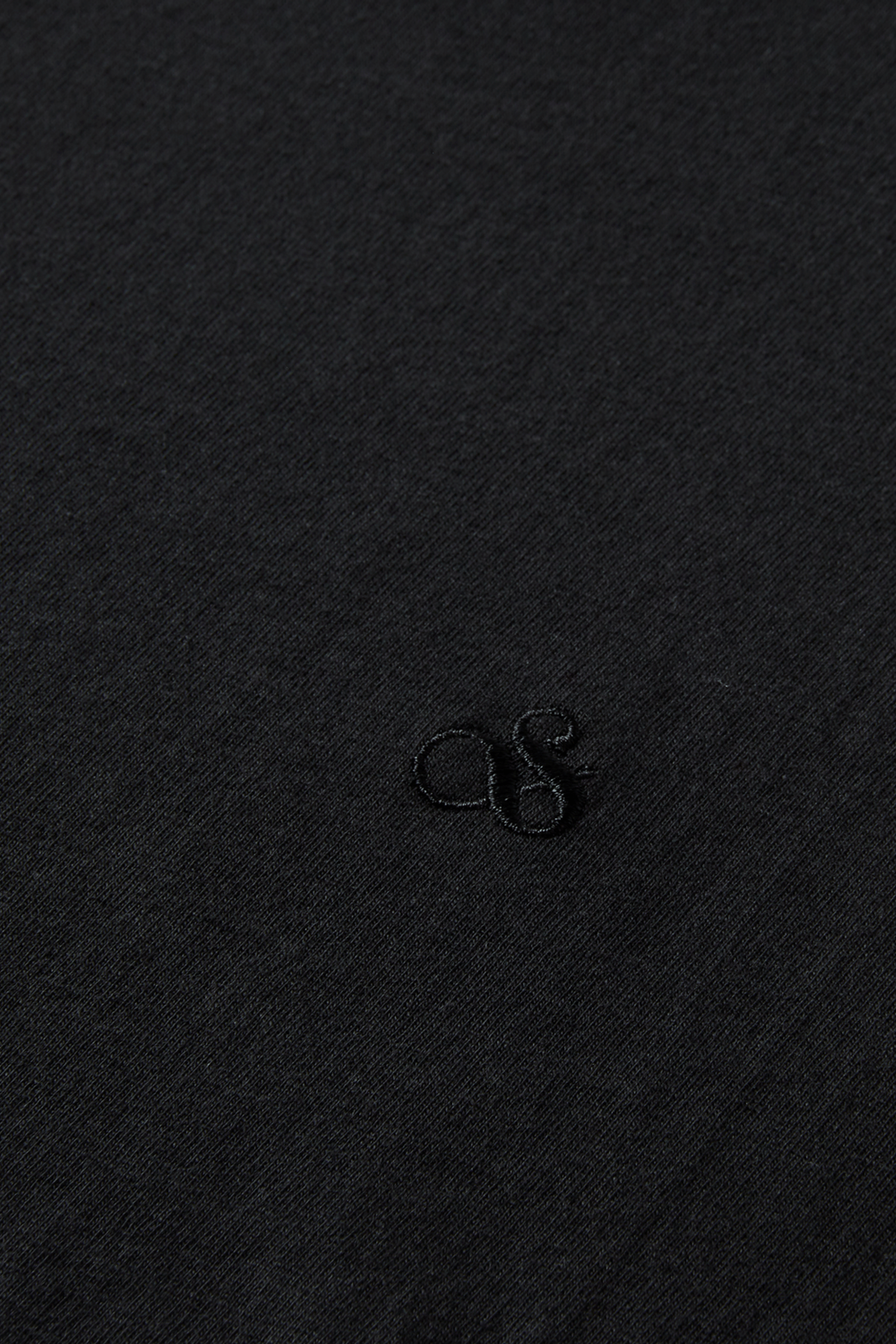 CHEST LOGO REGULAR-FIT T-SHIRT BLACK 6
