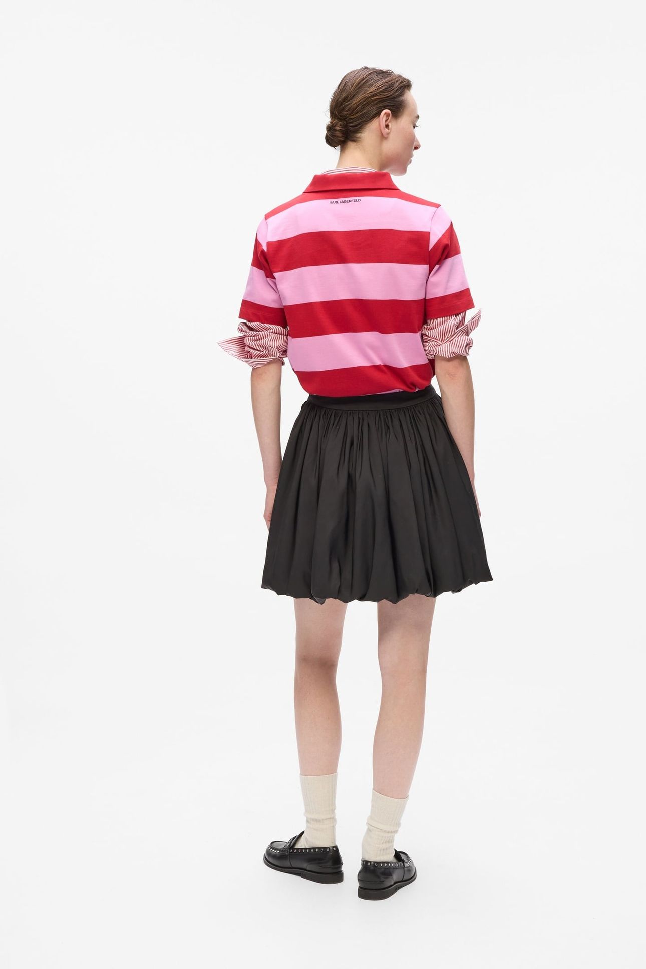 TAFFETA SKIRT BLACK 3