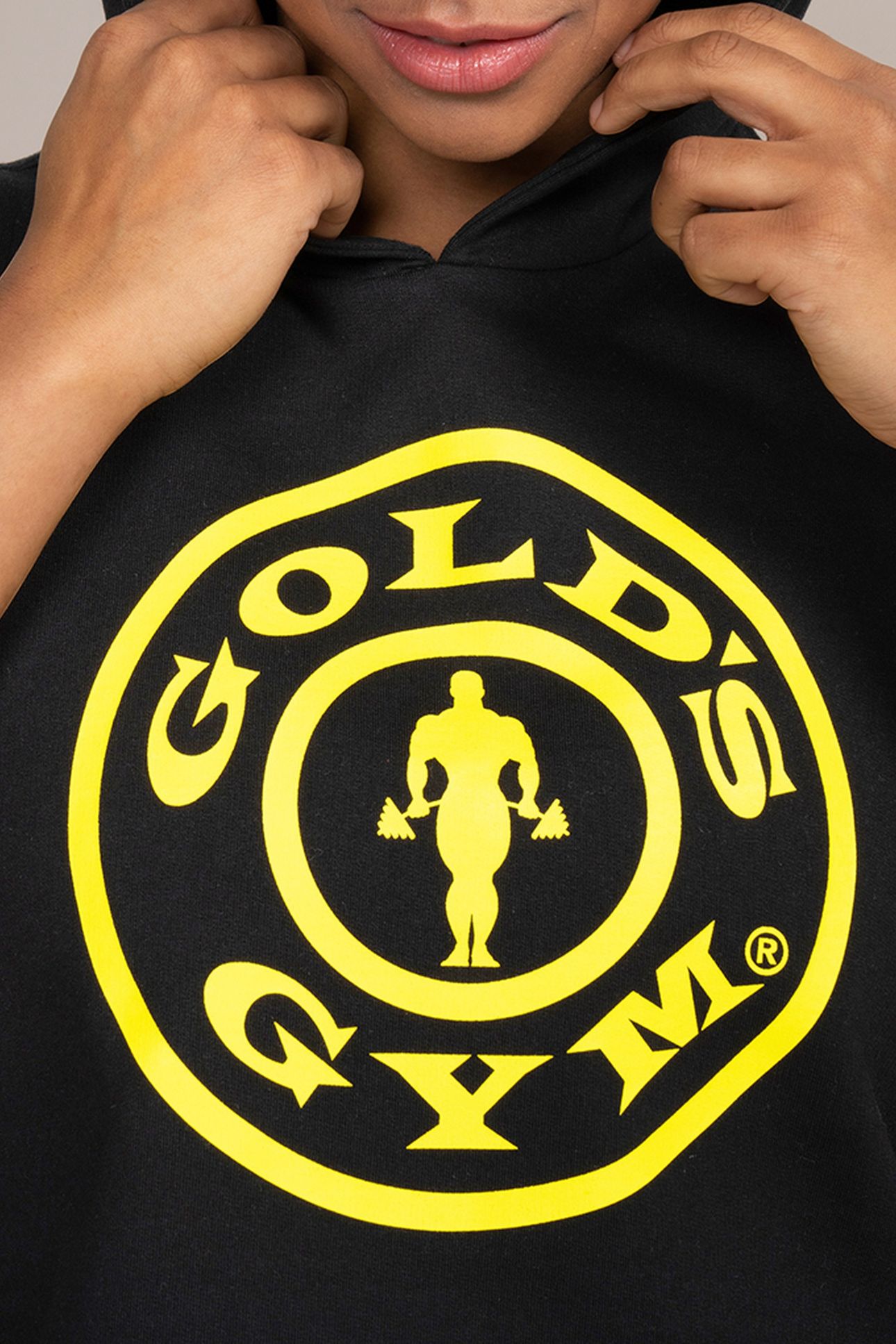 LADIES HOODED TANK BLACK 4