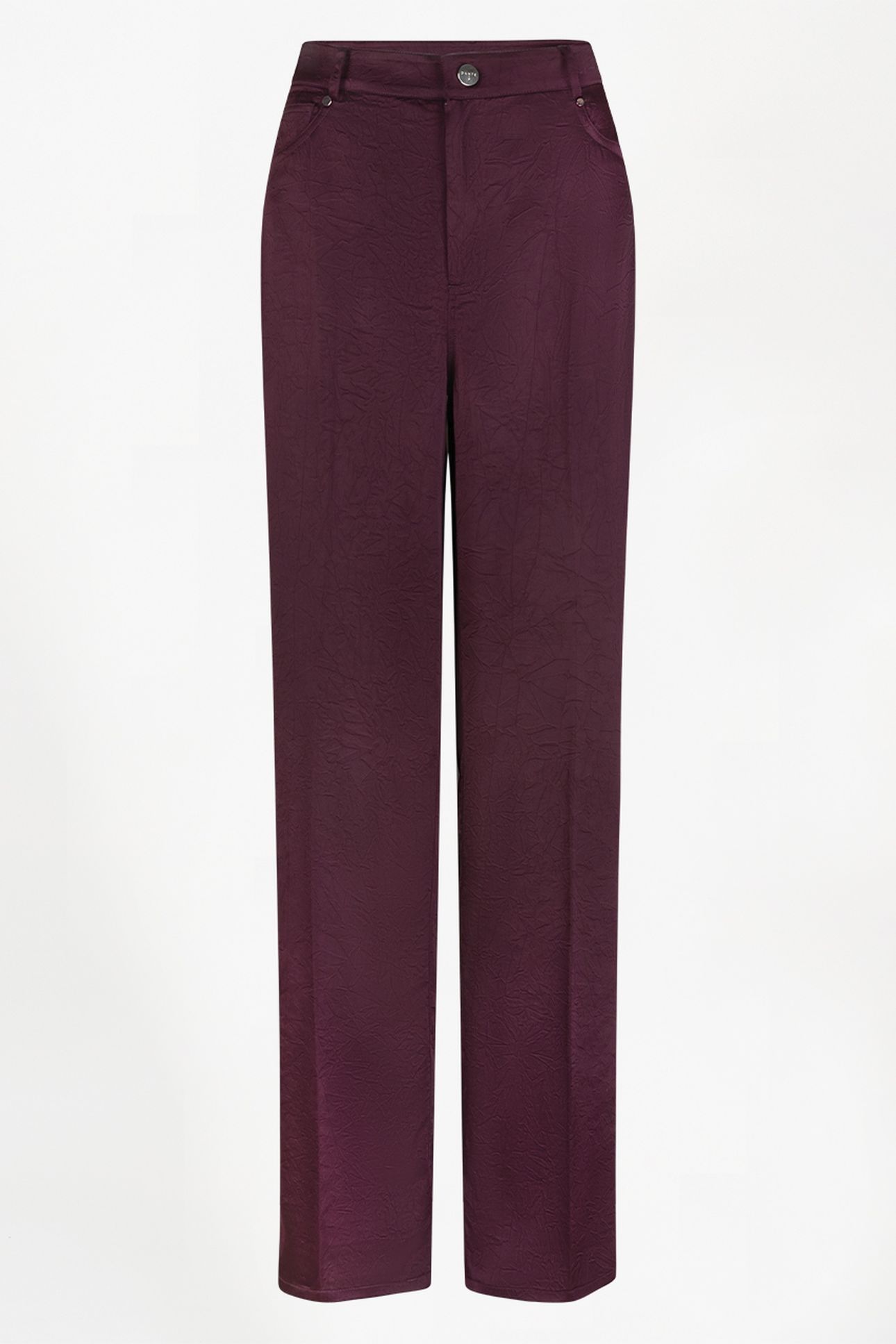 SUMMIT 5-POCKET SATIN PANTS MULBERRY RED 3