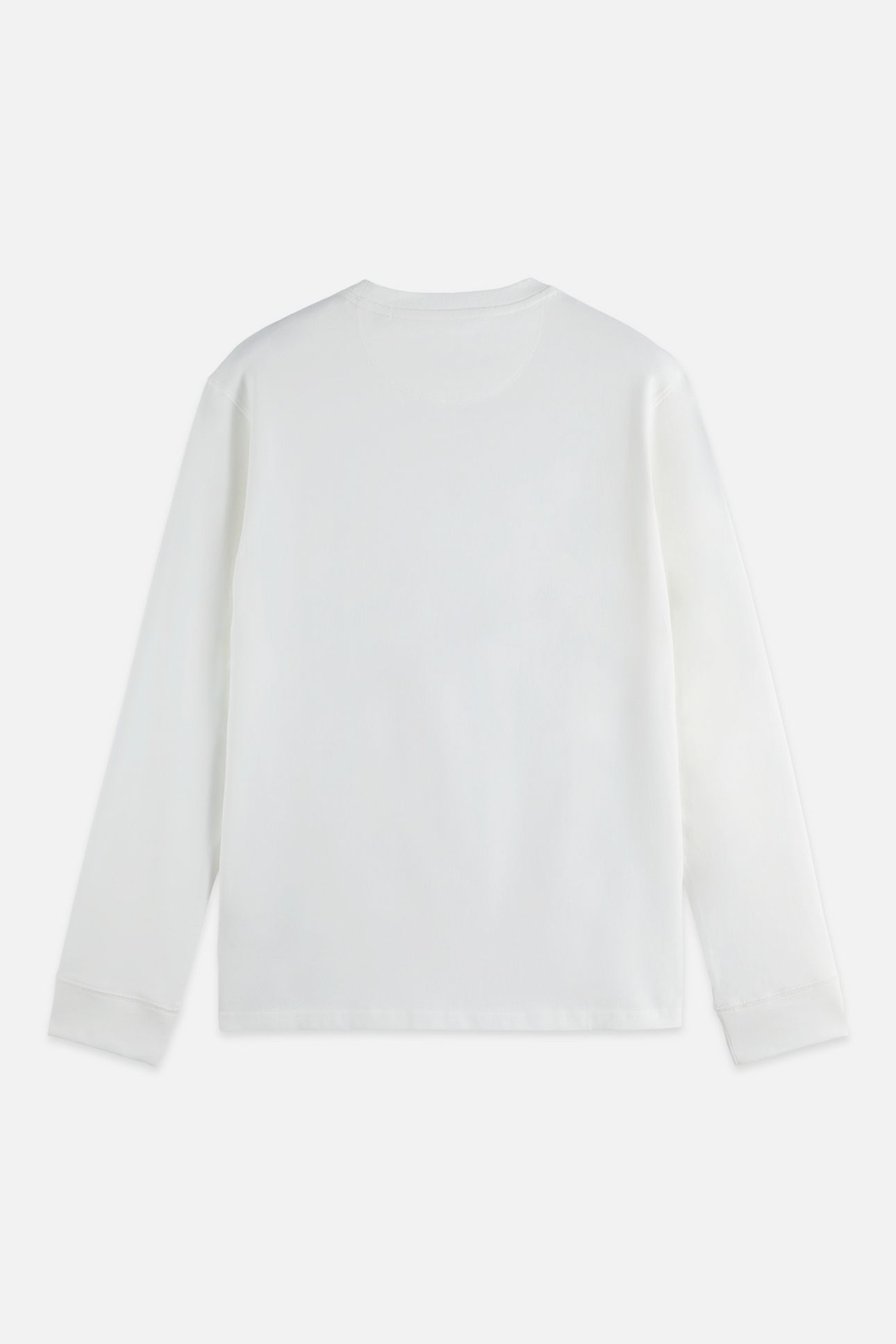 CHEST LOGO REGULAR-FIT LONG-SLEEVED T-SHIRT WHITE/PASTEL 5