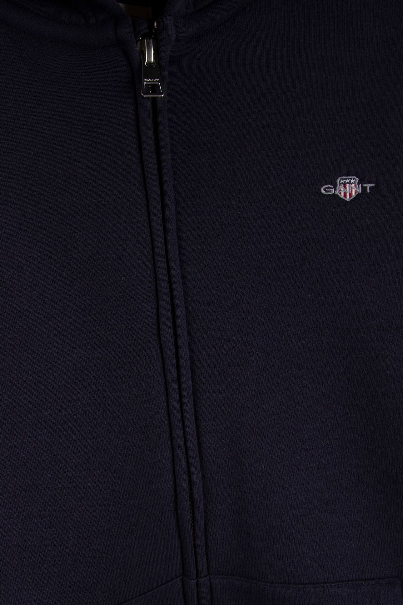 TEEN UNISEX SHIELD ZIP HOODIE EVENING BLUE 4