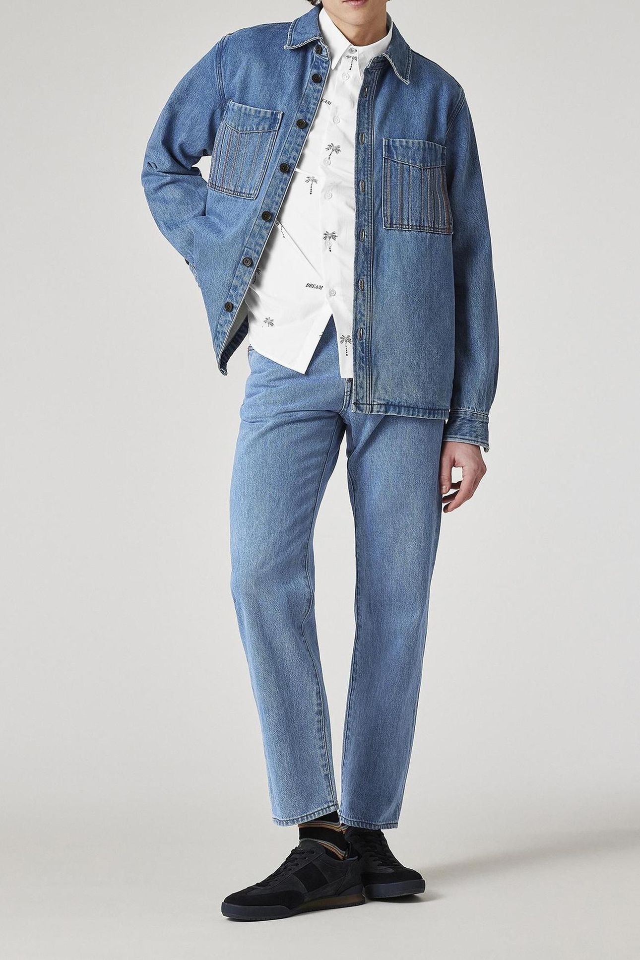 MENS STANDARD FIT JEAN BLUE 7