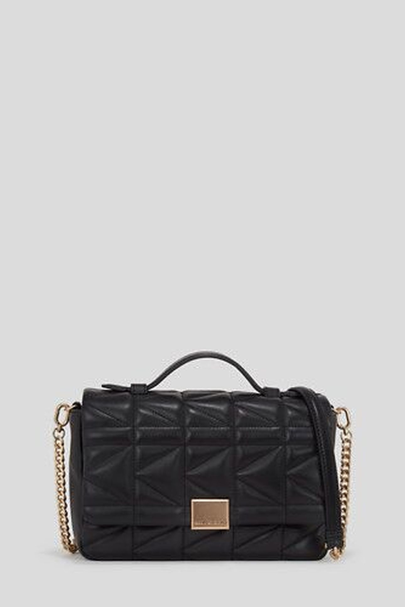 KUILT TOP HANDLE CROSSBODY BLACK 5