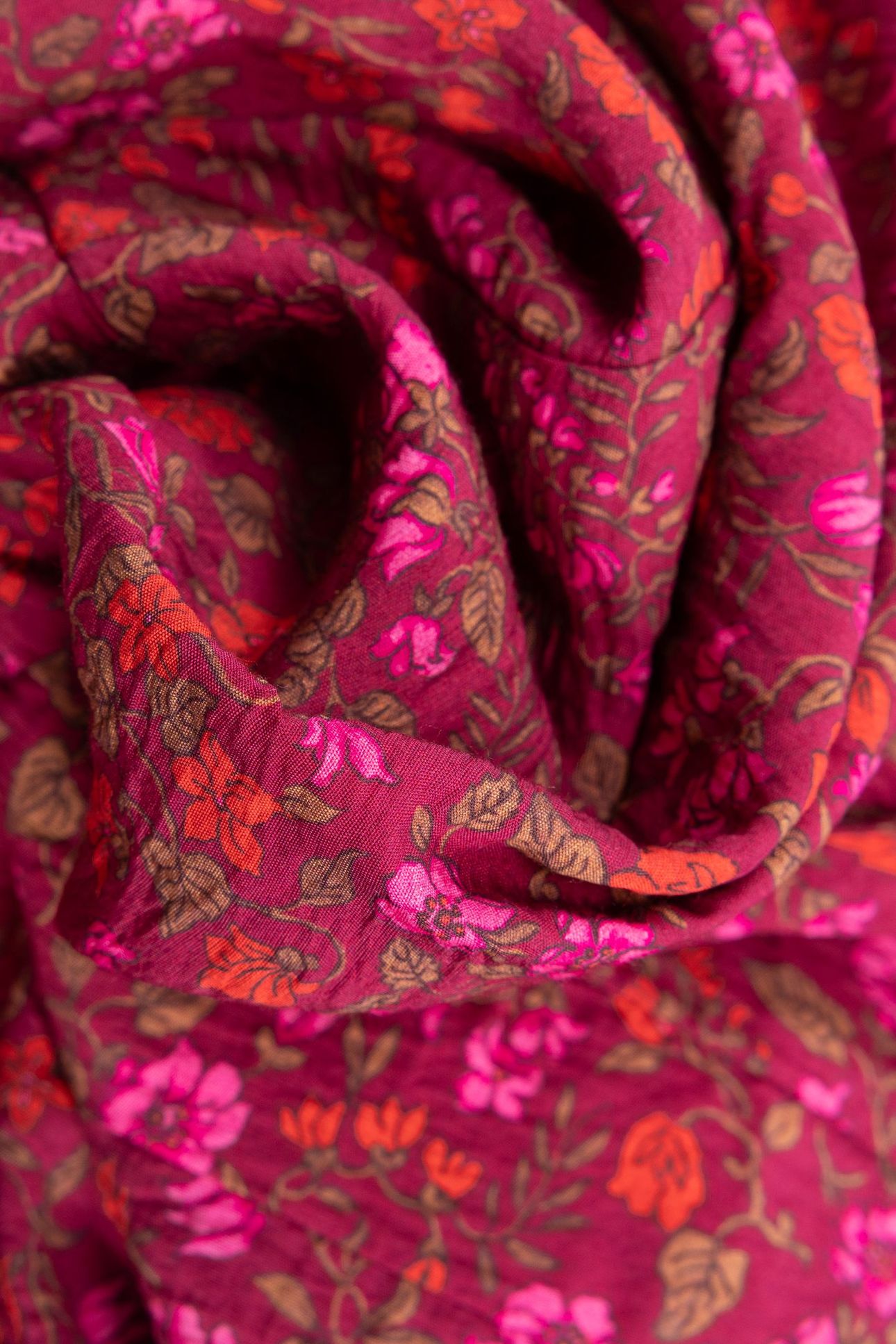 PINK DRESS WITH FLORAL PRINT 8