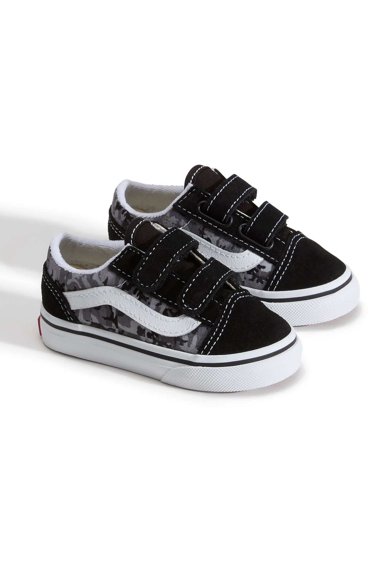 TODDLER OLD SKOOL V CHECK CAMO BLACK/LIGHT GREY 3