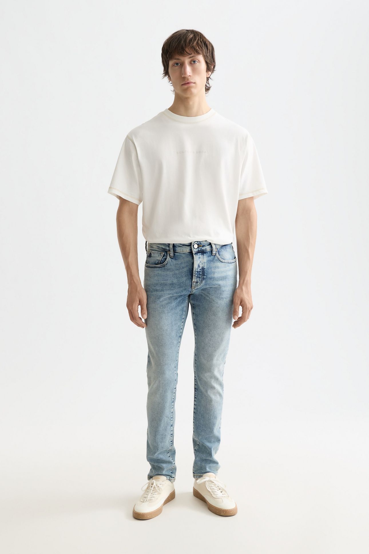 RALSTON REGULAR SLIM-FIT JEANS NAVY 3