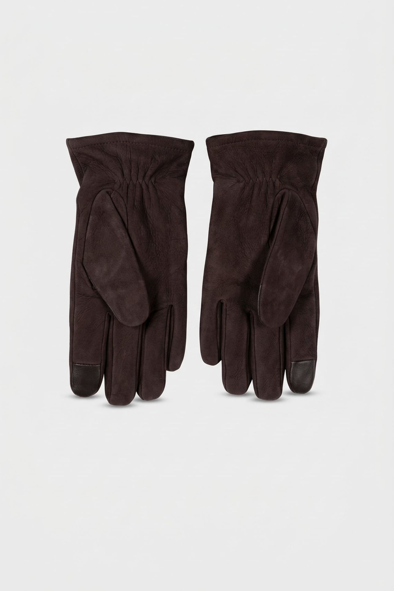 SUEDE LEATHER GLOVES BROWN 3