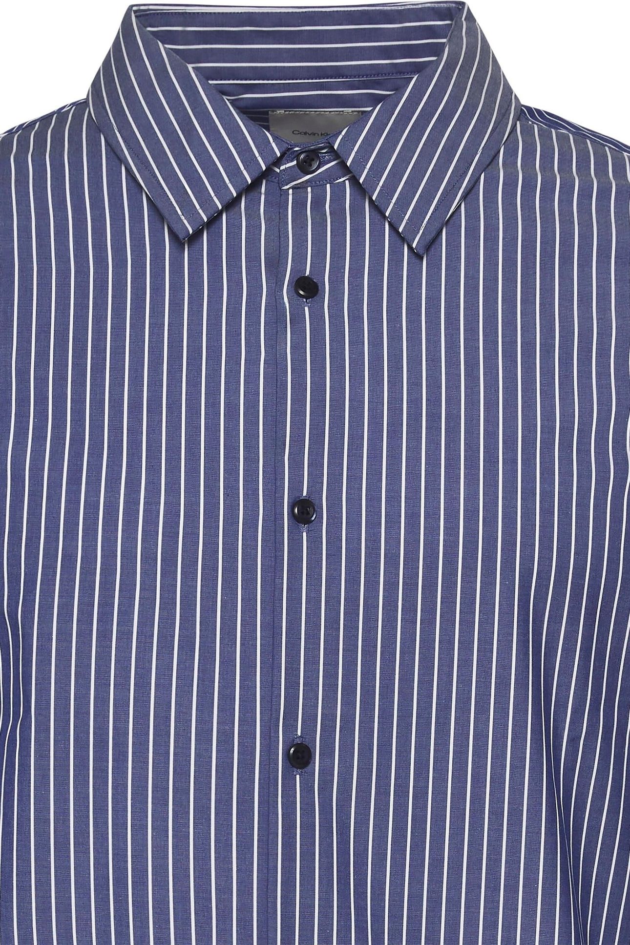 LS STRIPE SUPIMA SHIRT ADMIRAL BLUE 3
