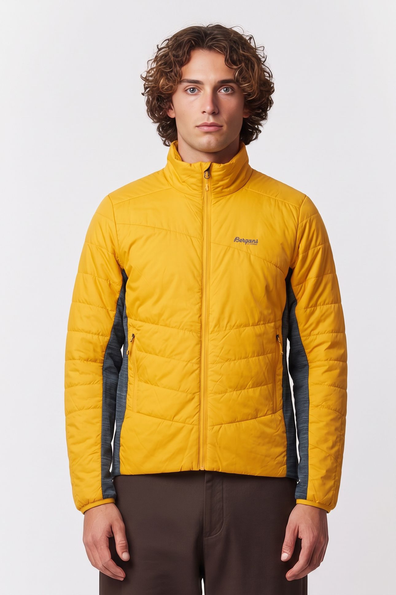 RABOT V2 INSULATED HYBRID JACKET GOLDEN YELLOW/ORION BLUE 1