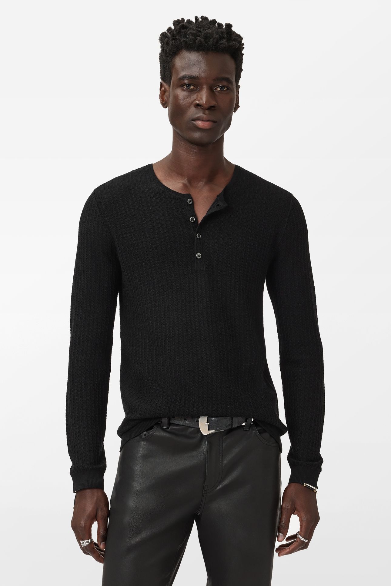 ALBANO HENLEY BLACK 1