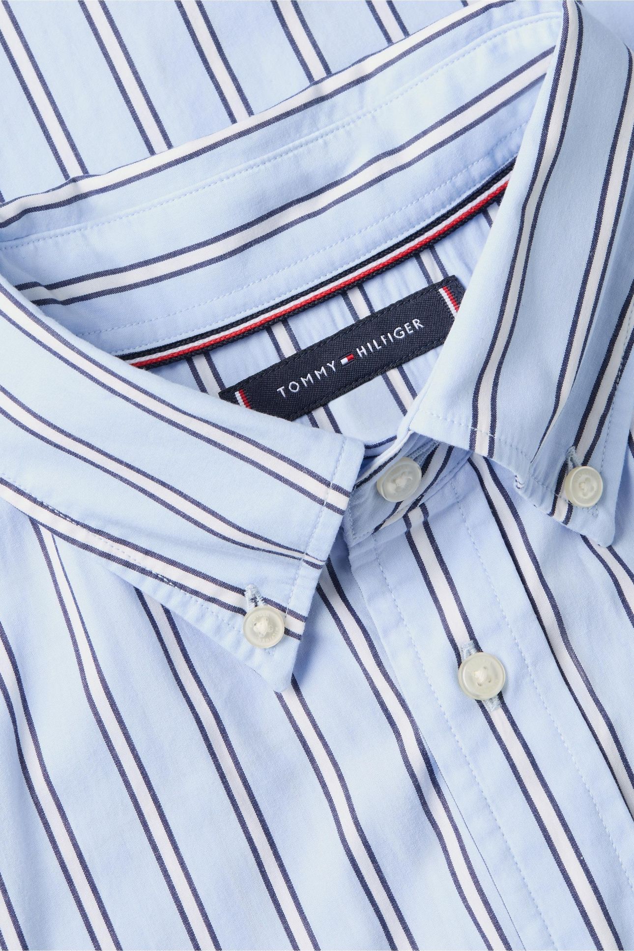 FLEX POPLIN BOLD SWEET BLUE/STRIPE 4