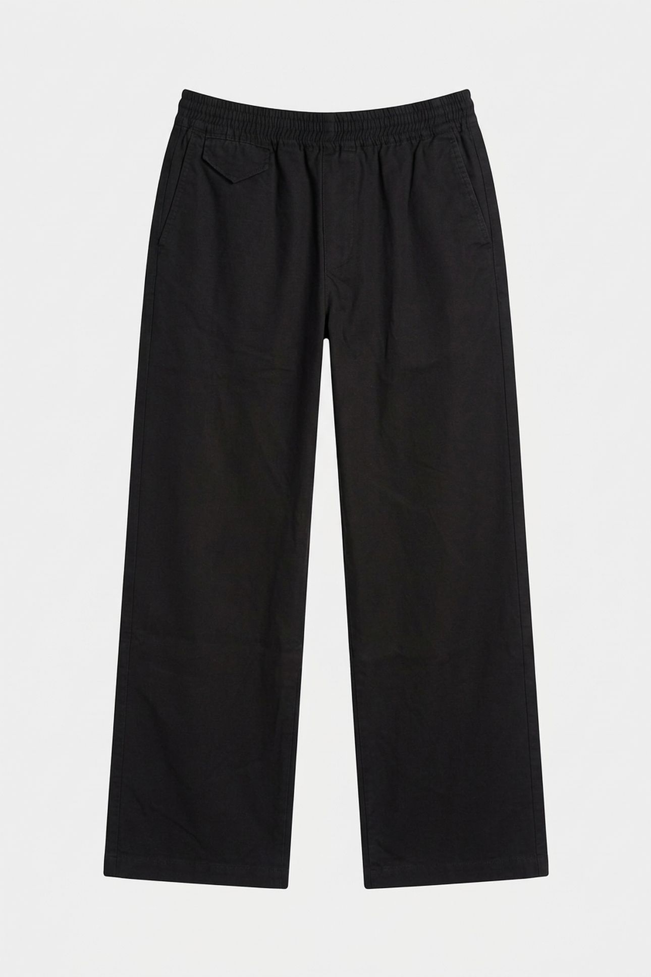 UNISEX PAJAMA TROUSERS FAUX BLACK 6
