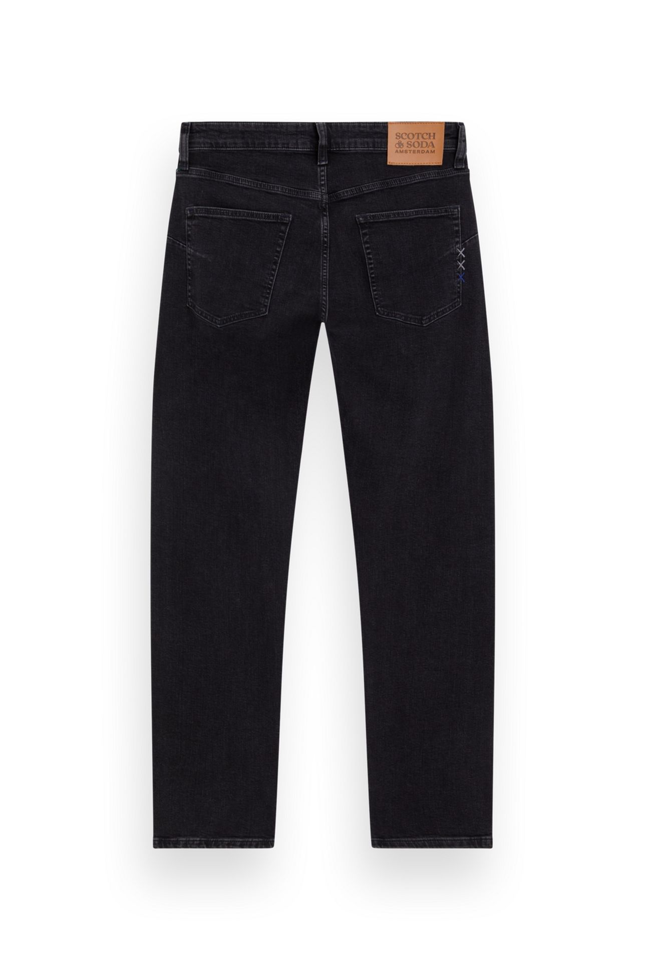 CORE THE ZEE STRAIGHT JEANS CITY BLACK DARK GREY 6