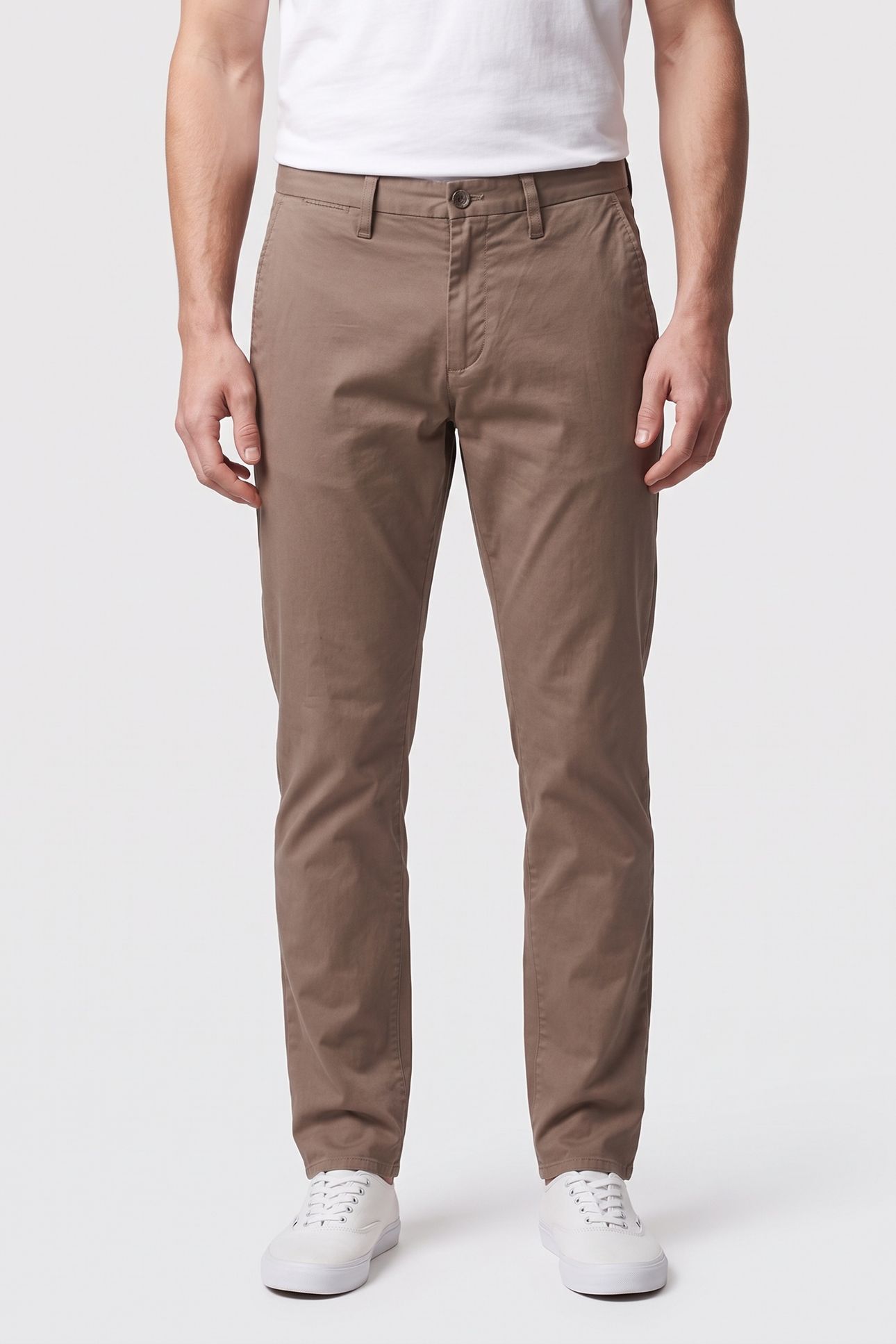 SLIM EVERYDAY CHINOS DESERT BROWN 1