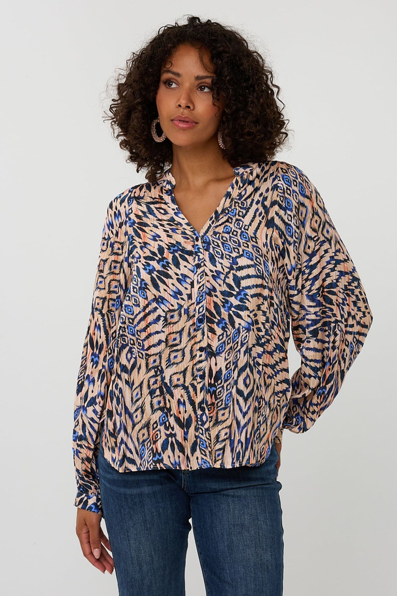 BLOUSE PRINT FLOW PRINT 1