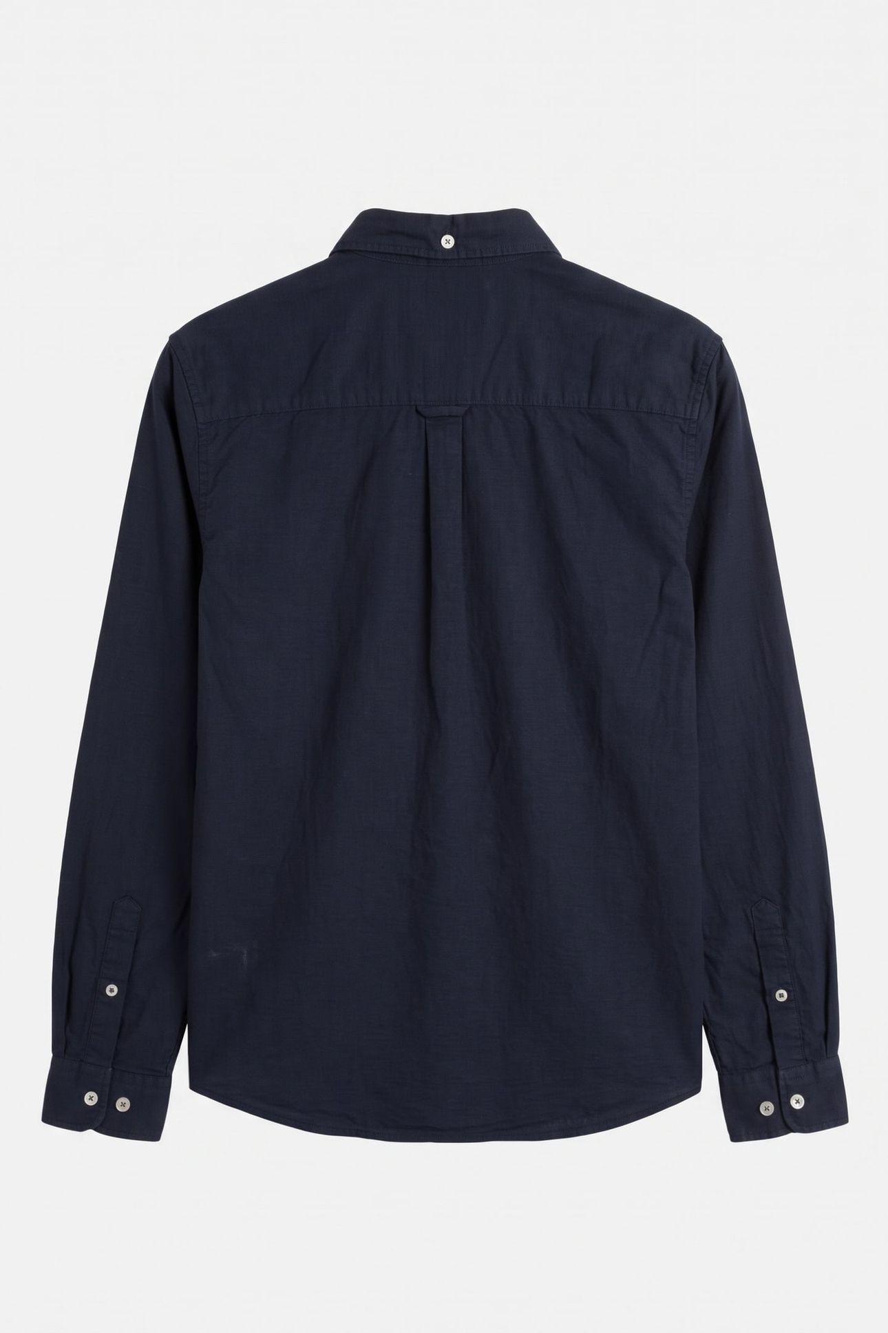 TEEN BOYS SHIELD LINEN BLEND SHIRT EVENING BLUE 3