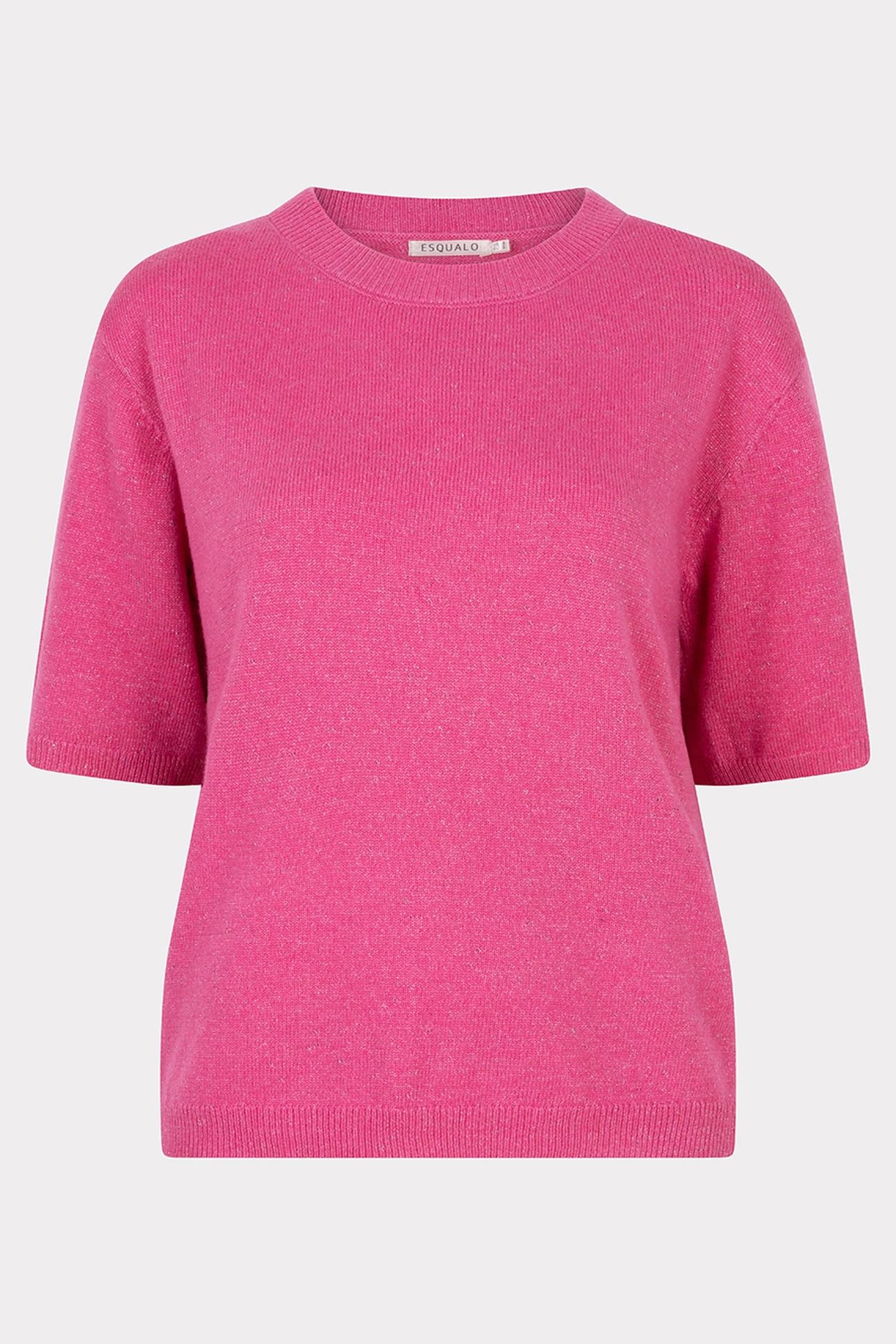 SWEATER S/SLVE WOOL FRAMBOISE 1