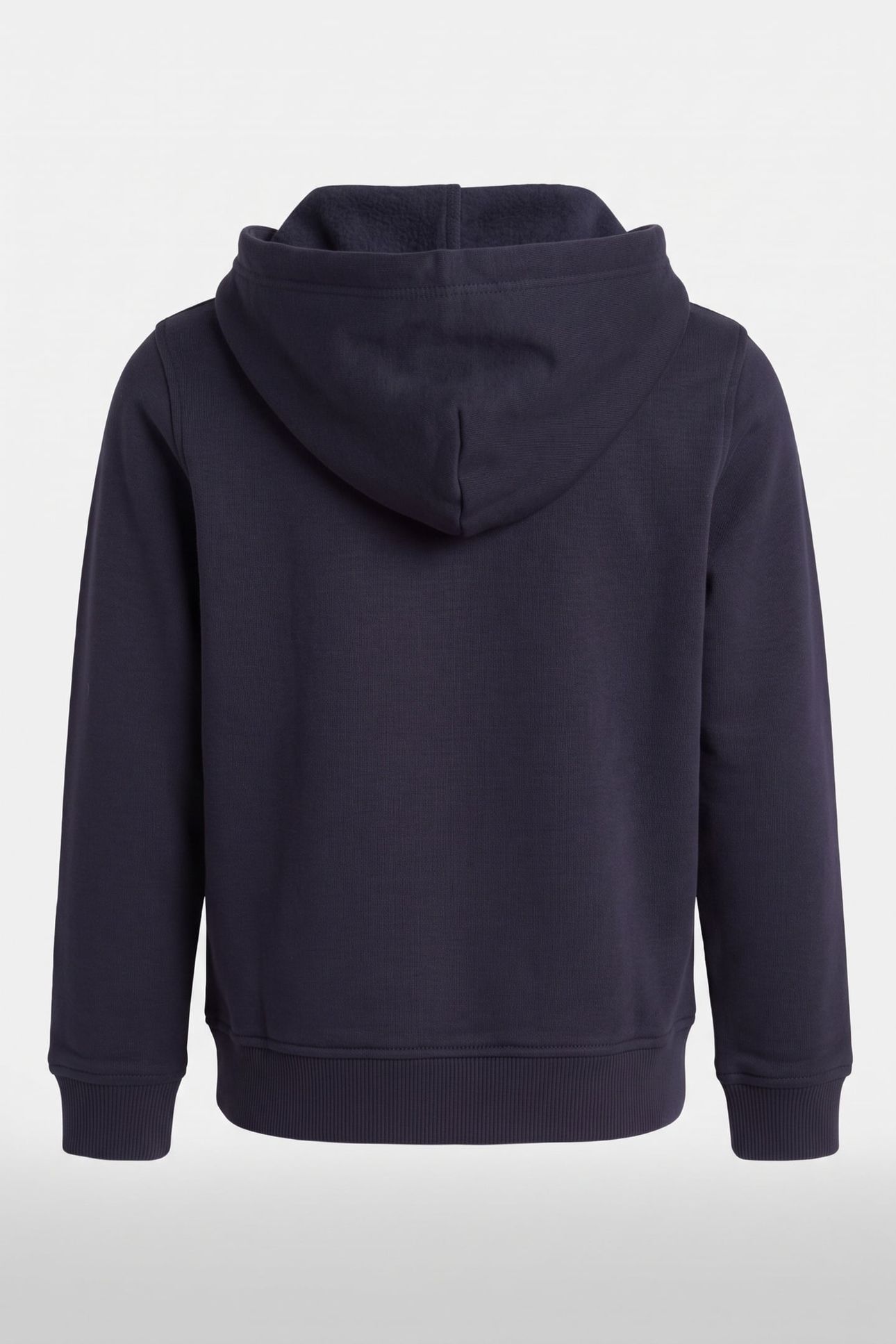 KIDS UNISEX SHIELD ZIP HOODIE EVENING BLUE 3