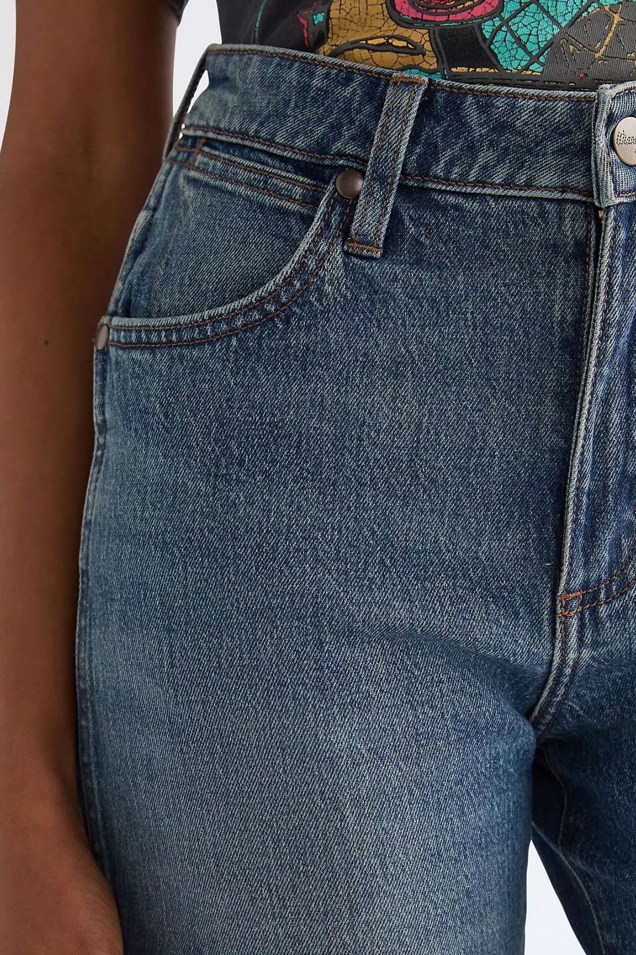 COWBOY SHORT 5 INCH SUMMER HAZE DENIM BLUE 4