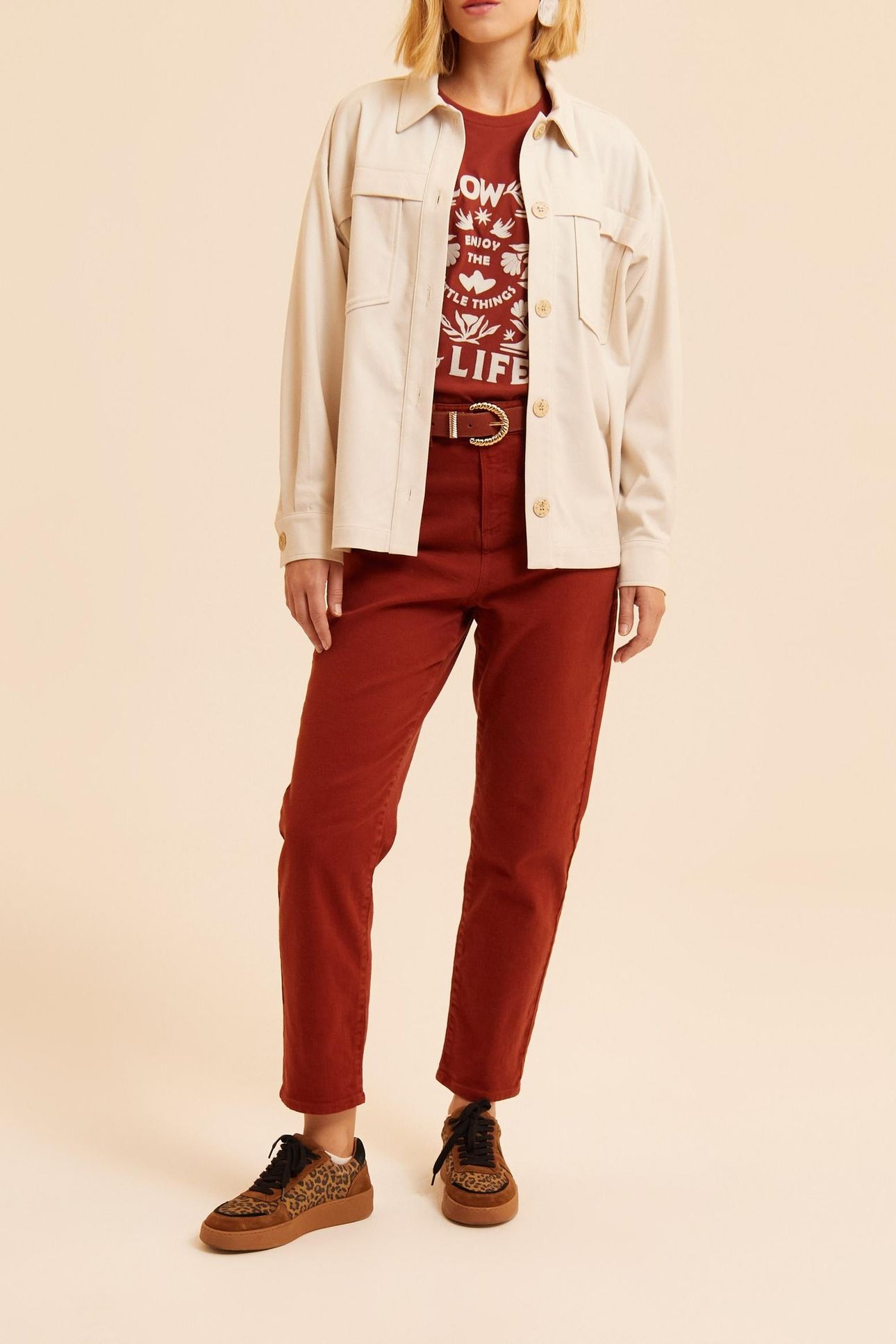 BROWN BOYFRIEND JEANS ELISE 5