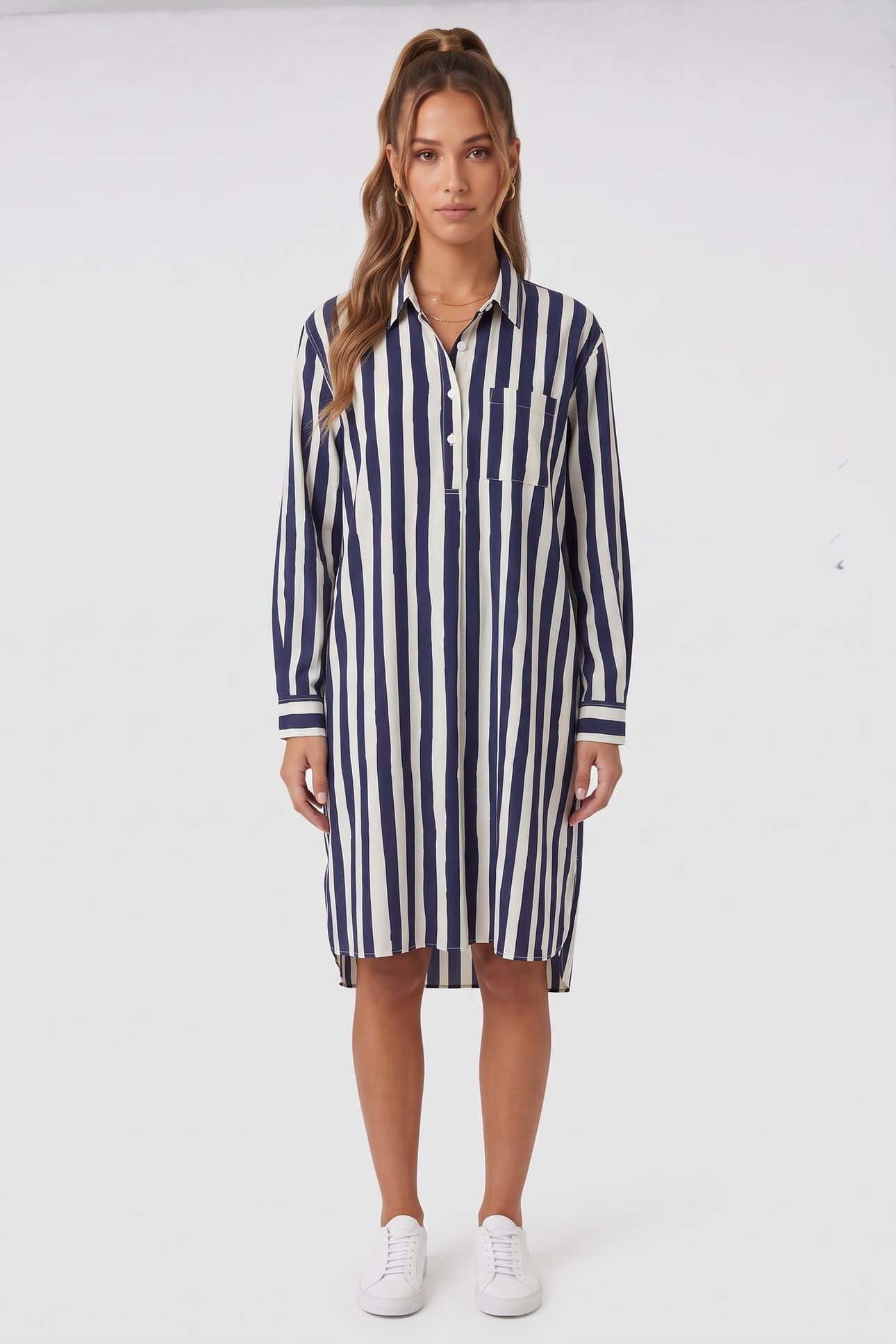 DRESS PLAJA DARK BLUE 1