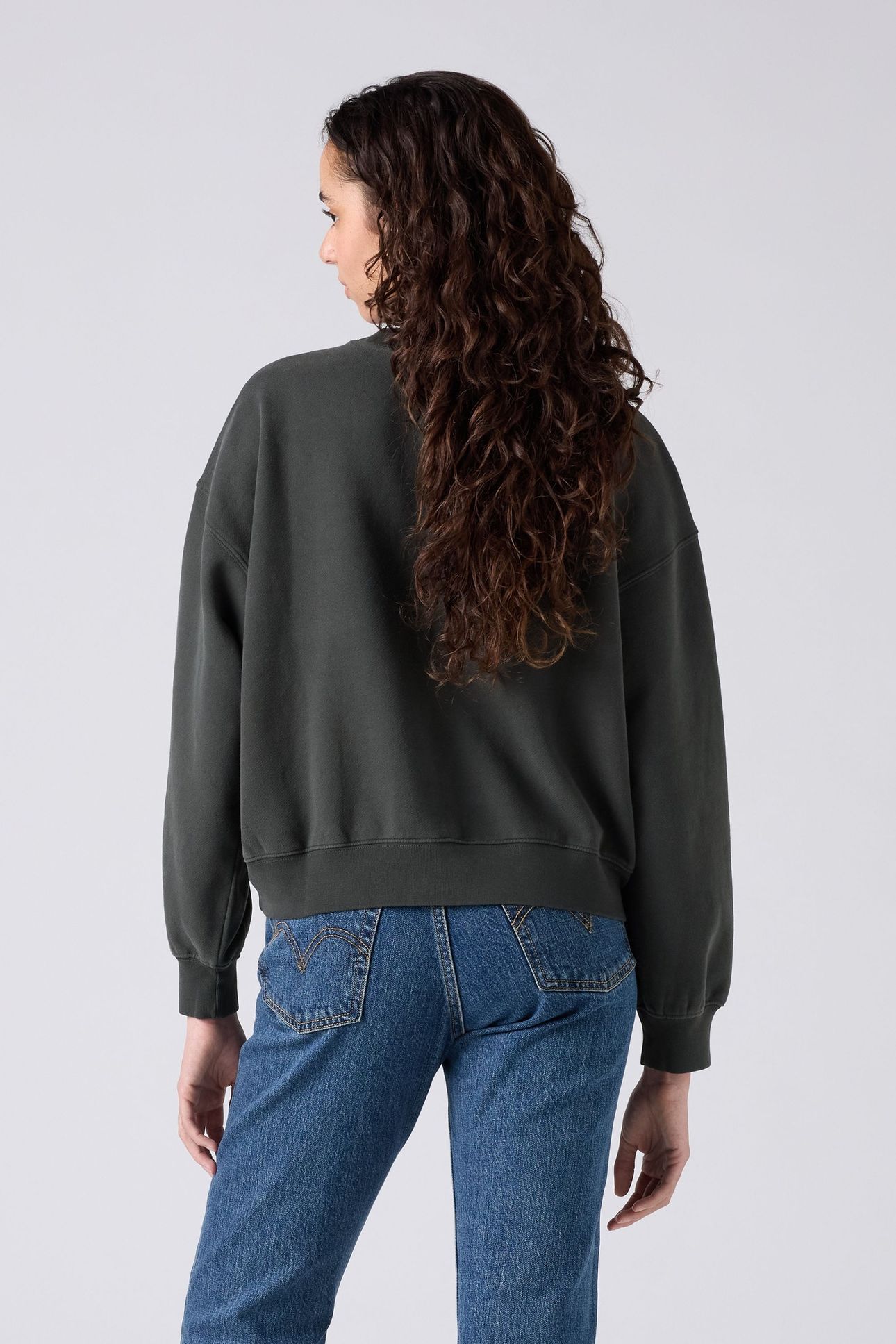 GRAPHIC VINTAGE BOXY CREWNECK SWEATSHIRT 3