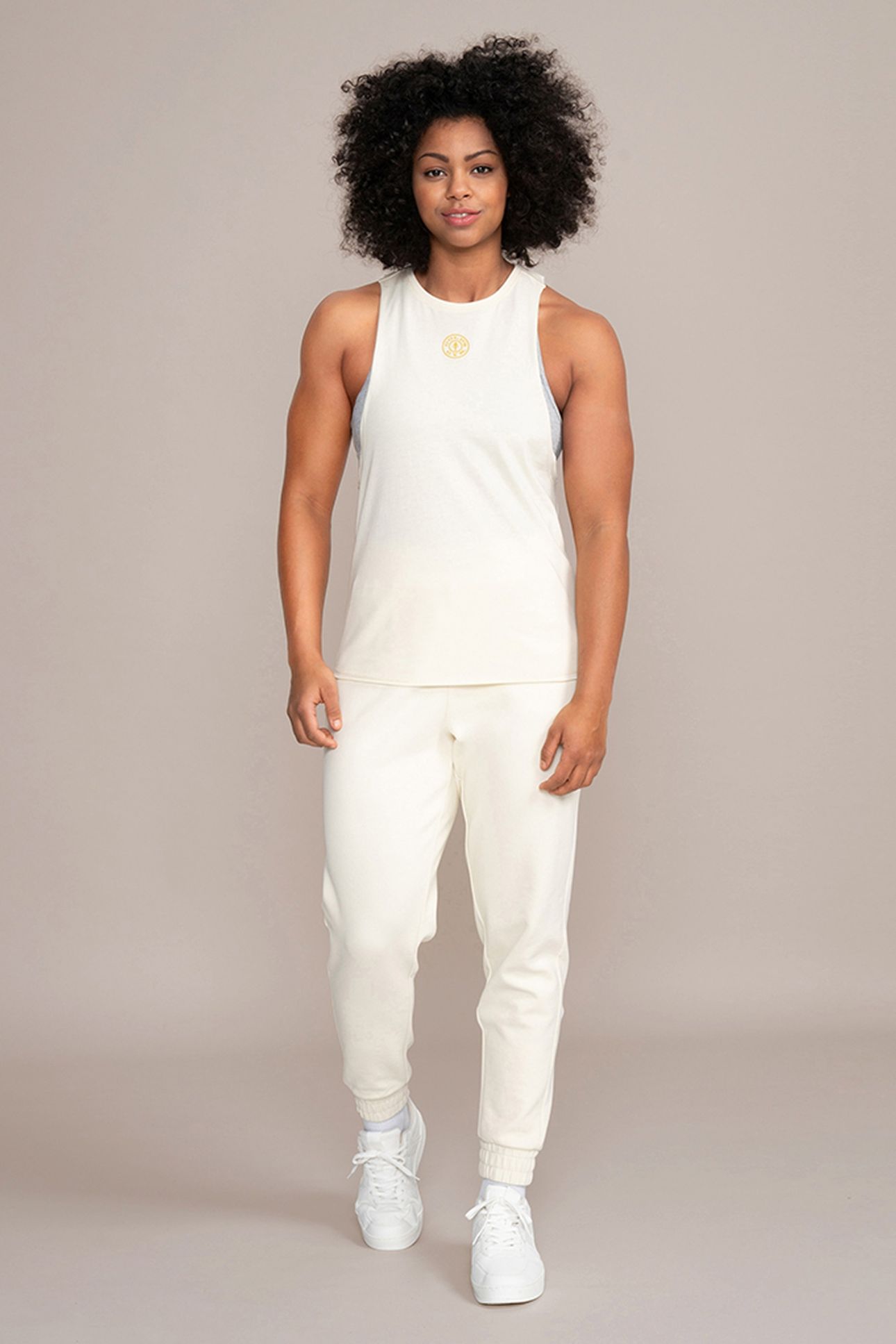 LADIES MODERN TANK OFF-WHITE 2