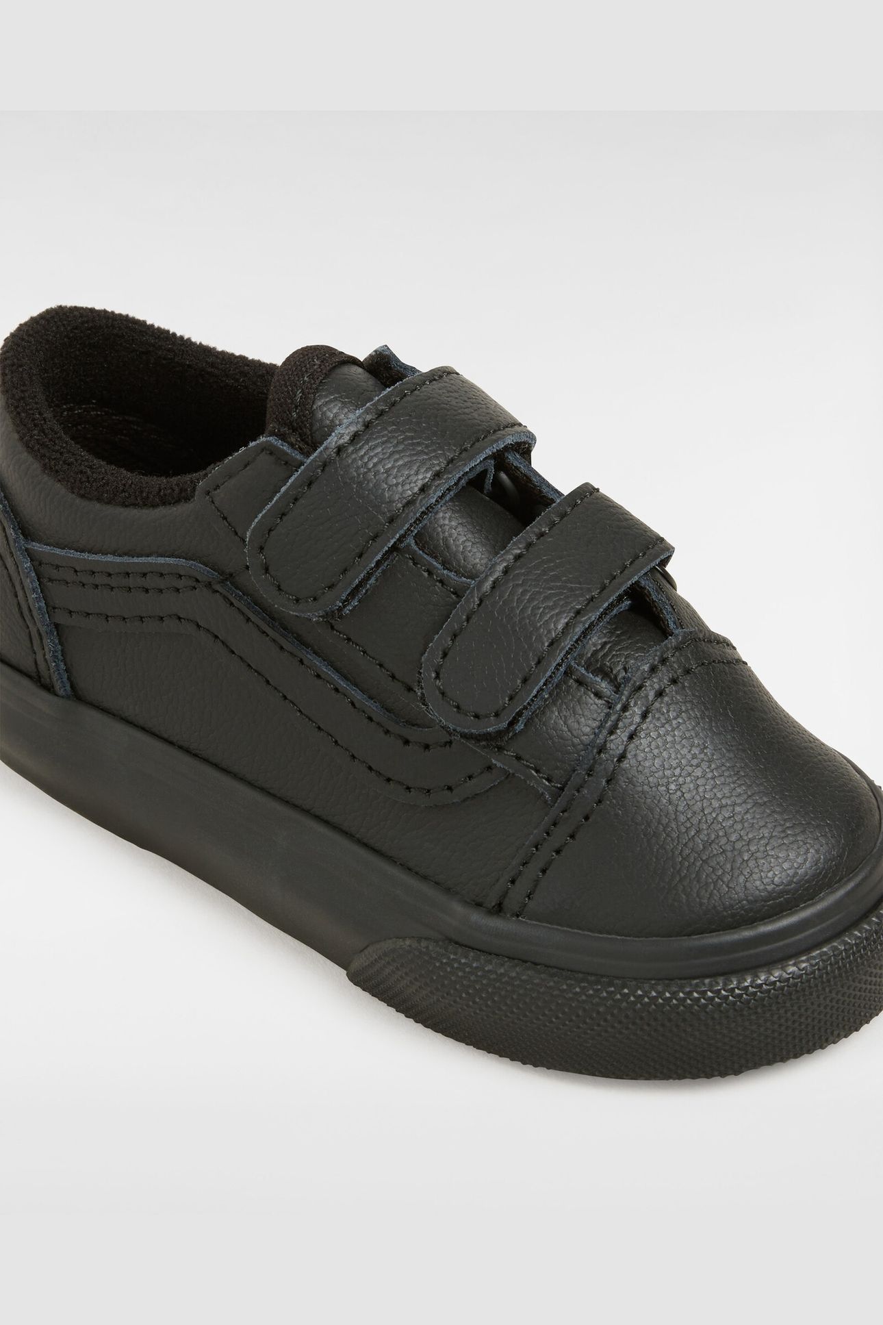 TODDLER OLD SKOOL V CLASSIC TUMBLE BLACK MONO 7